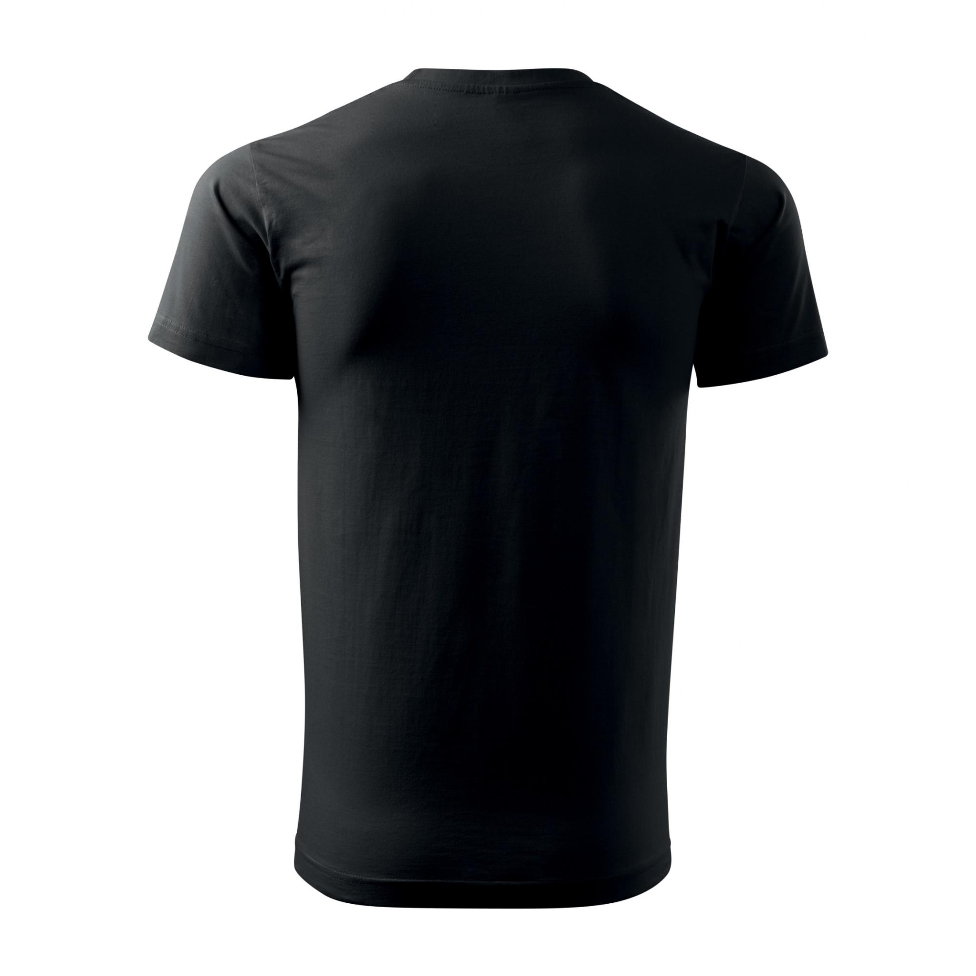 Tricou pentru bărbaţi Basic 129 Negru XL
