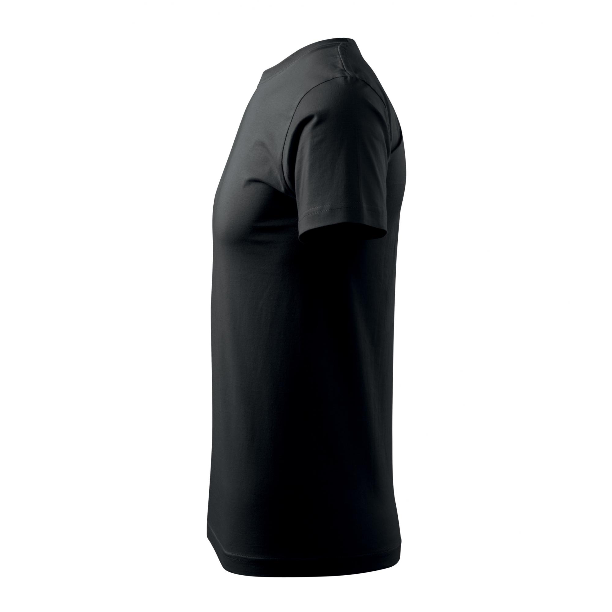 Tricou pentru bărbaţi Basic 129 Negru XL