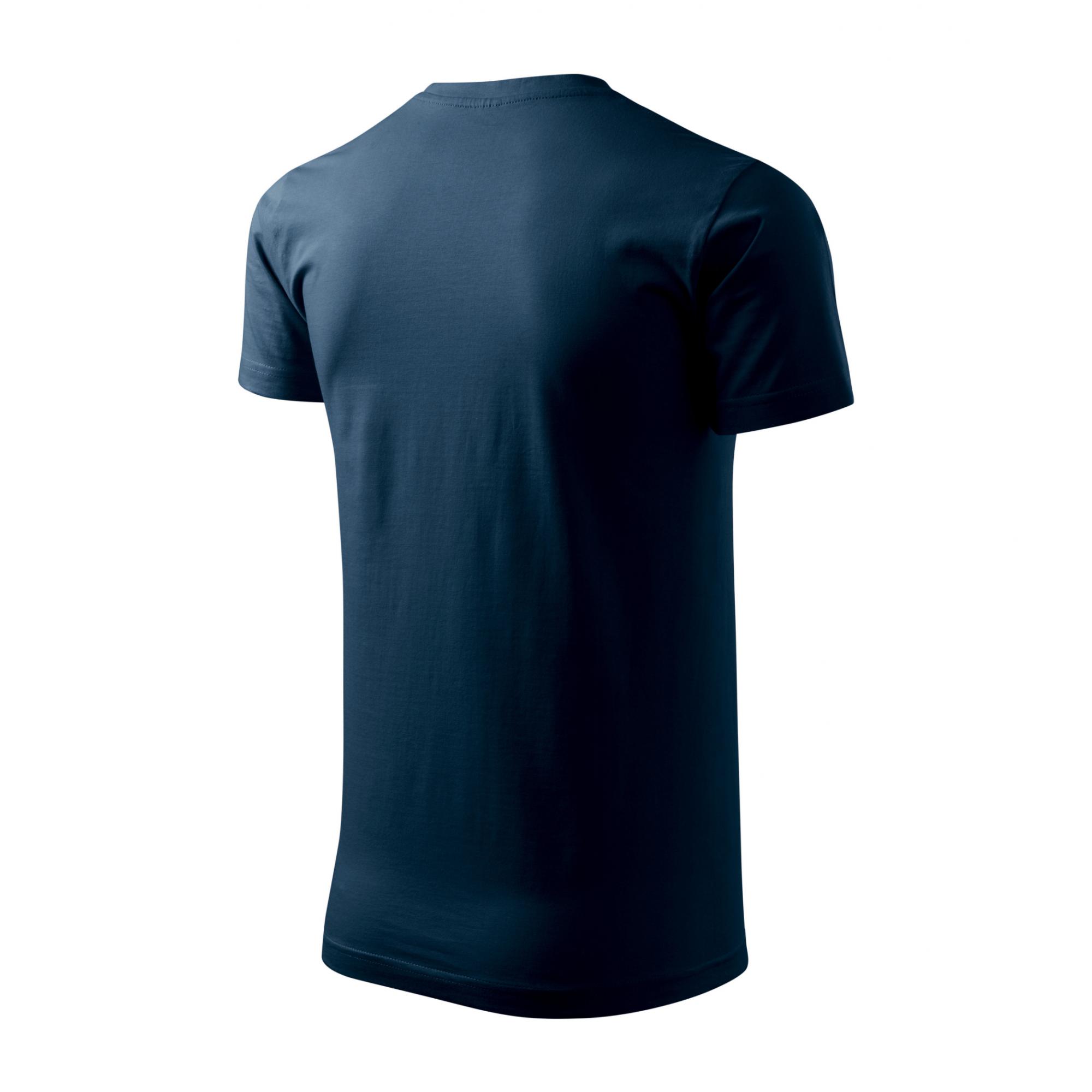 Tricou pentru bărbaţi Basic 129 Albastru marin 3XL