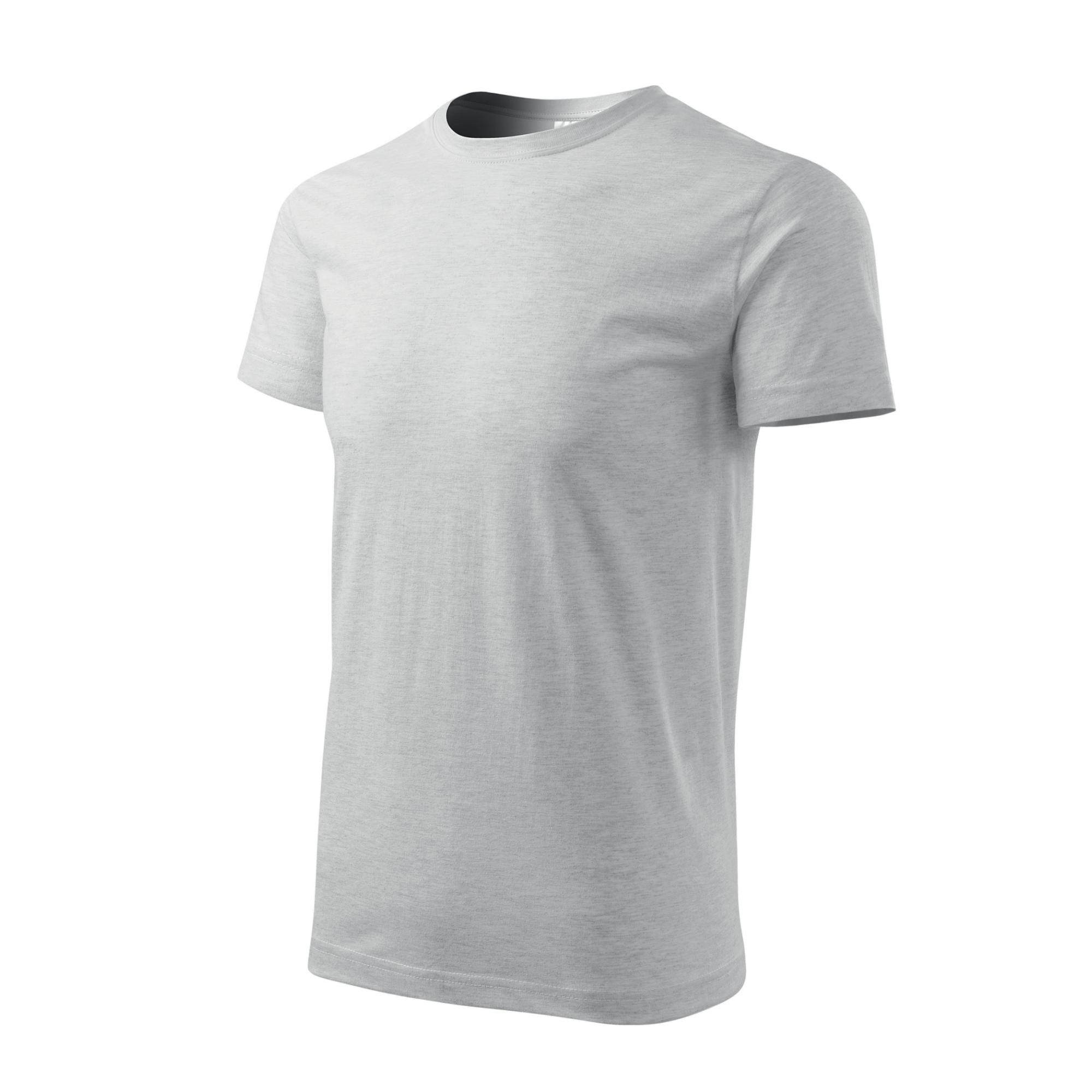 Tricou pentru bărbaţi Basic 129 Gri deschis XL
