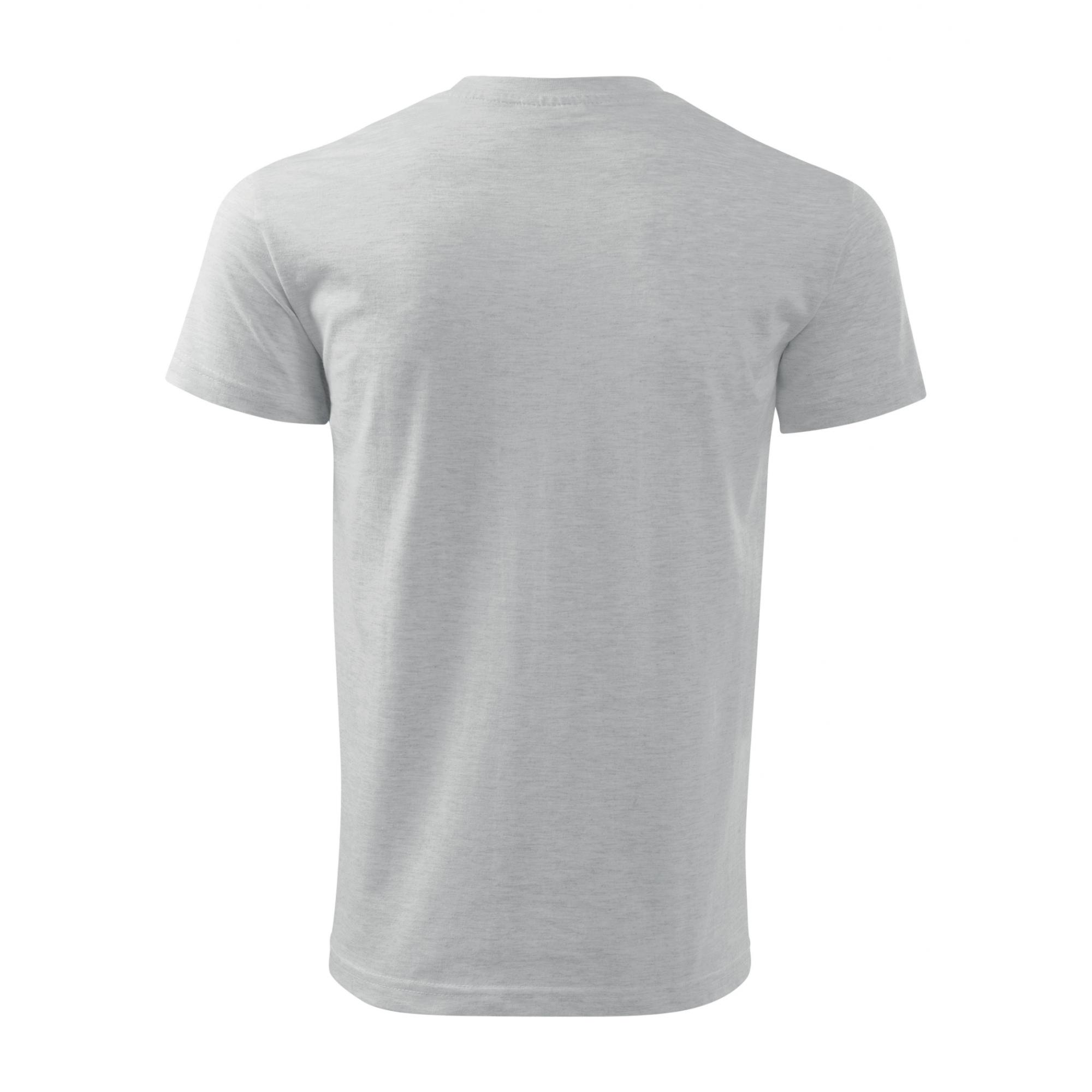 Tricou pentru bărbaţi Basic 129 Gri deschis 3XL