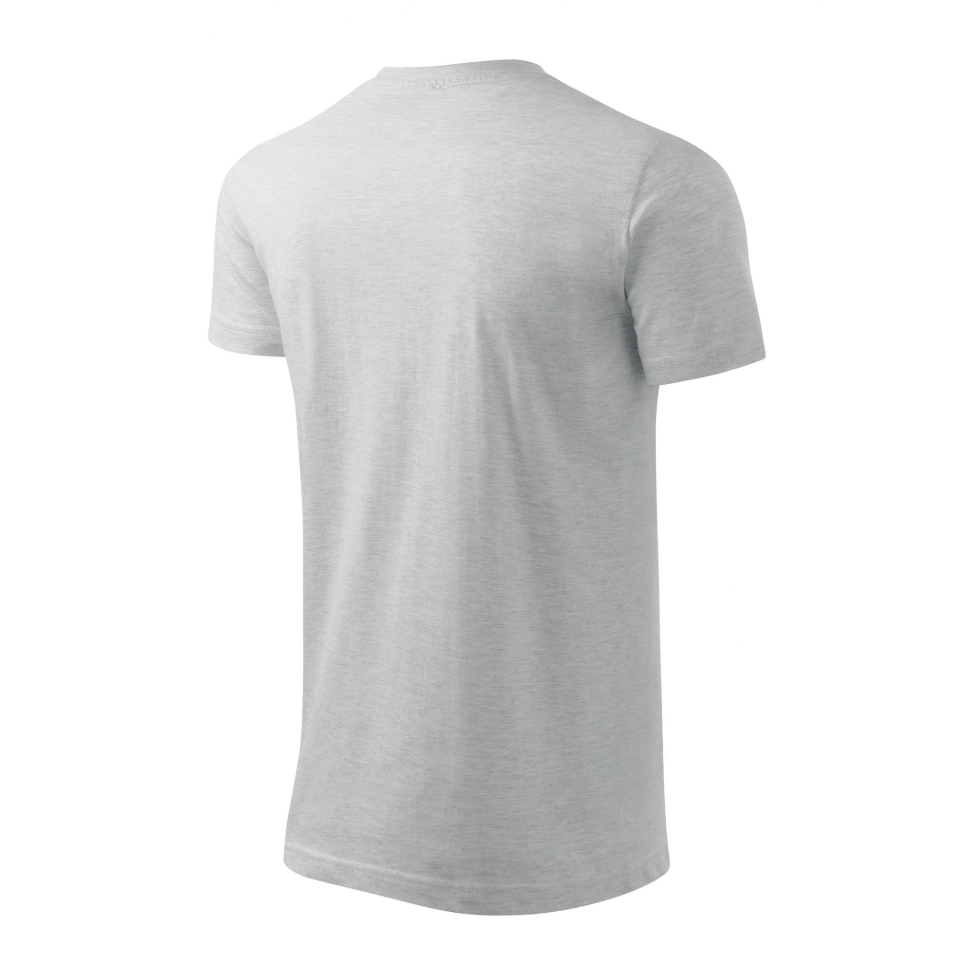 Tricou pentru bărbaţi Basic 129 Gri deschis 3XL