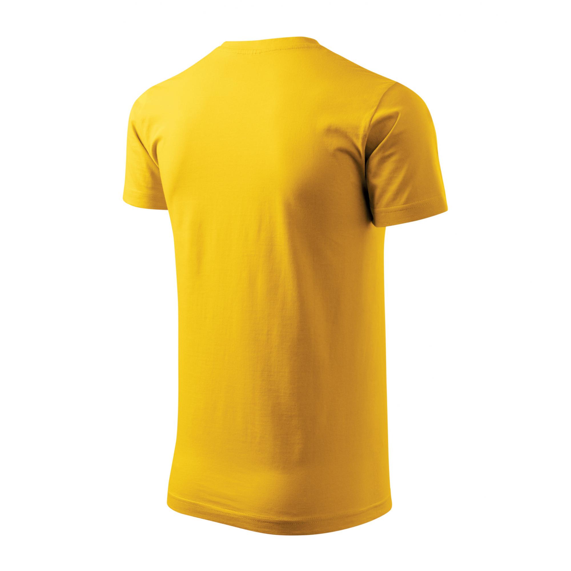 Tricou pentru bărbaţi Basic 129 Galben 3XL