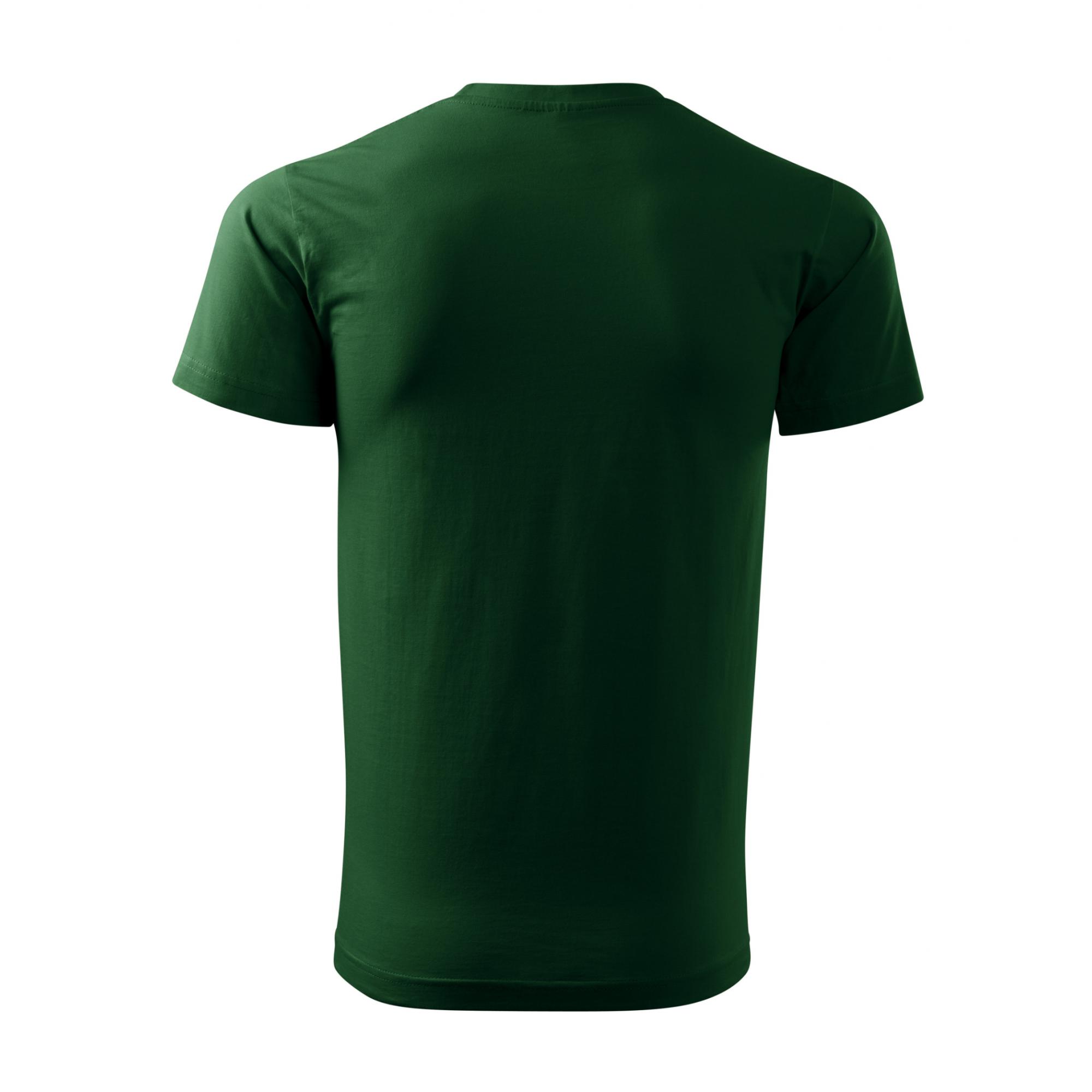 Tricou pentru bărbaţi Basic 129 Verde sticla XL