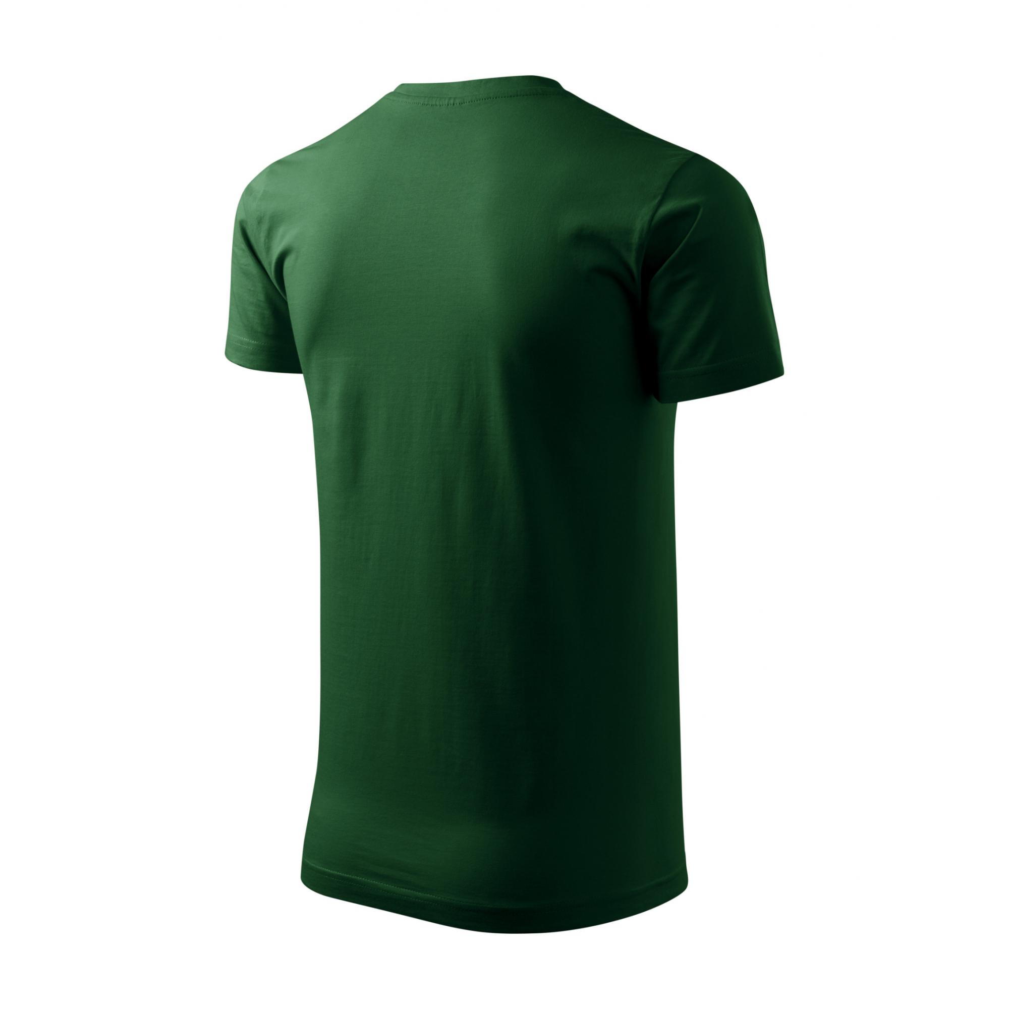 Tricou pentru bărbaţi Basic 129 Verde sticla XL