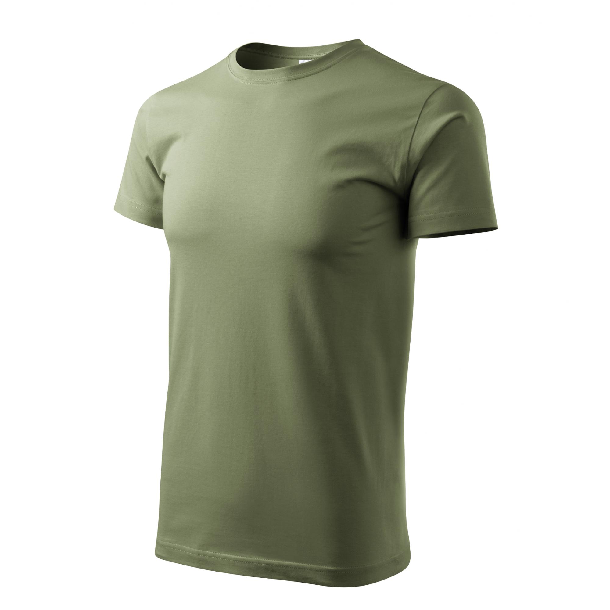 Tricou pentru bărbaţi Basic 129 Khaki XS