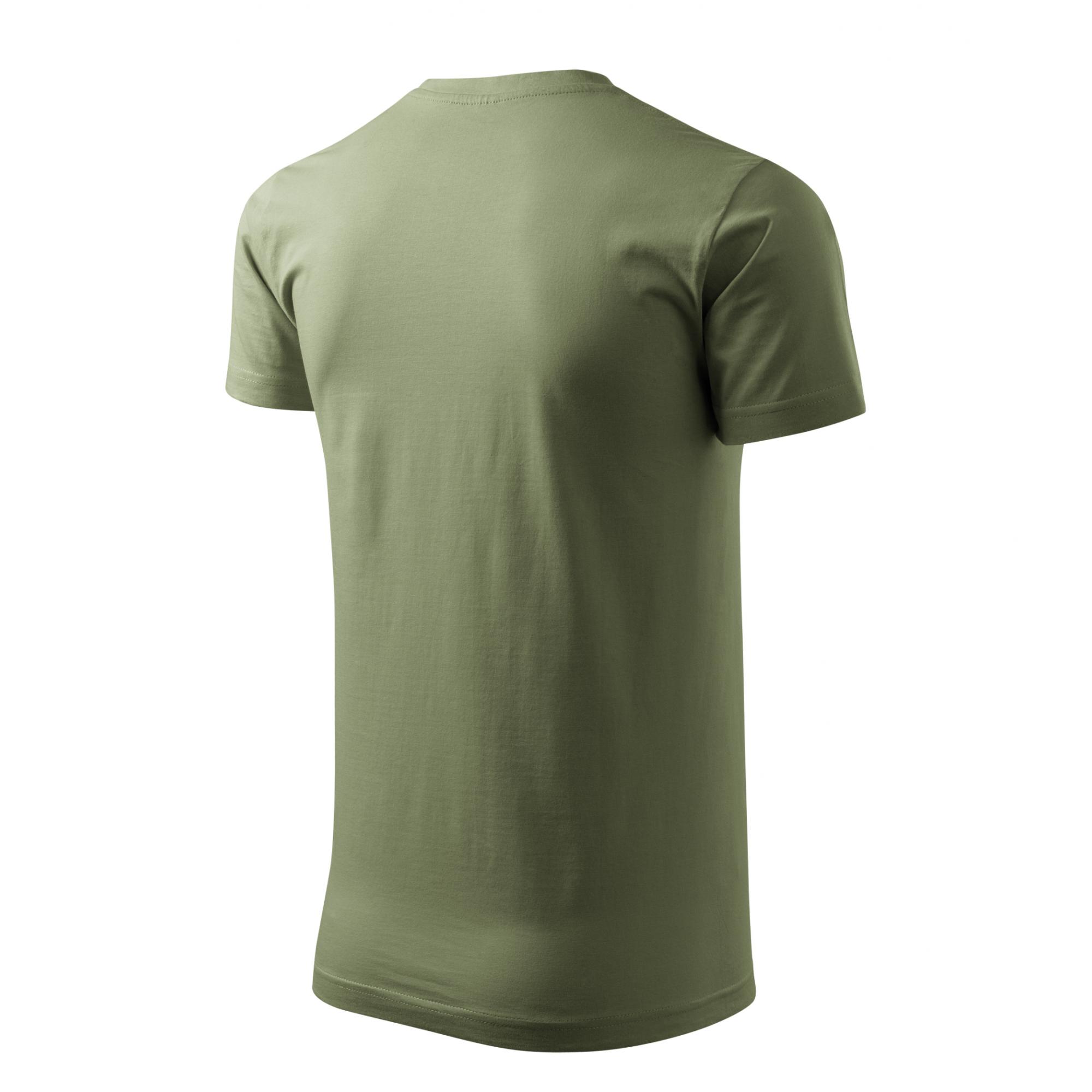 Tricou pentru bărbaţi Basic 129 Khaki XS
