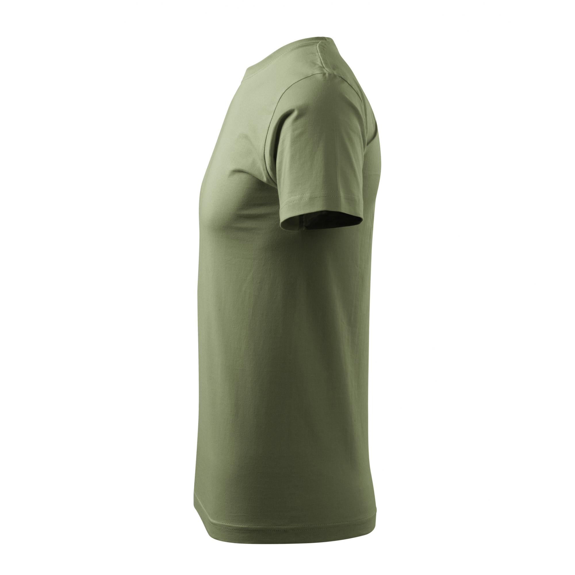 Tricou pentru bărbaţi Basic 129 Khaki XS