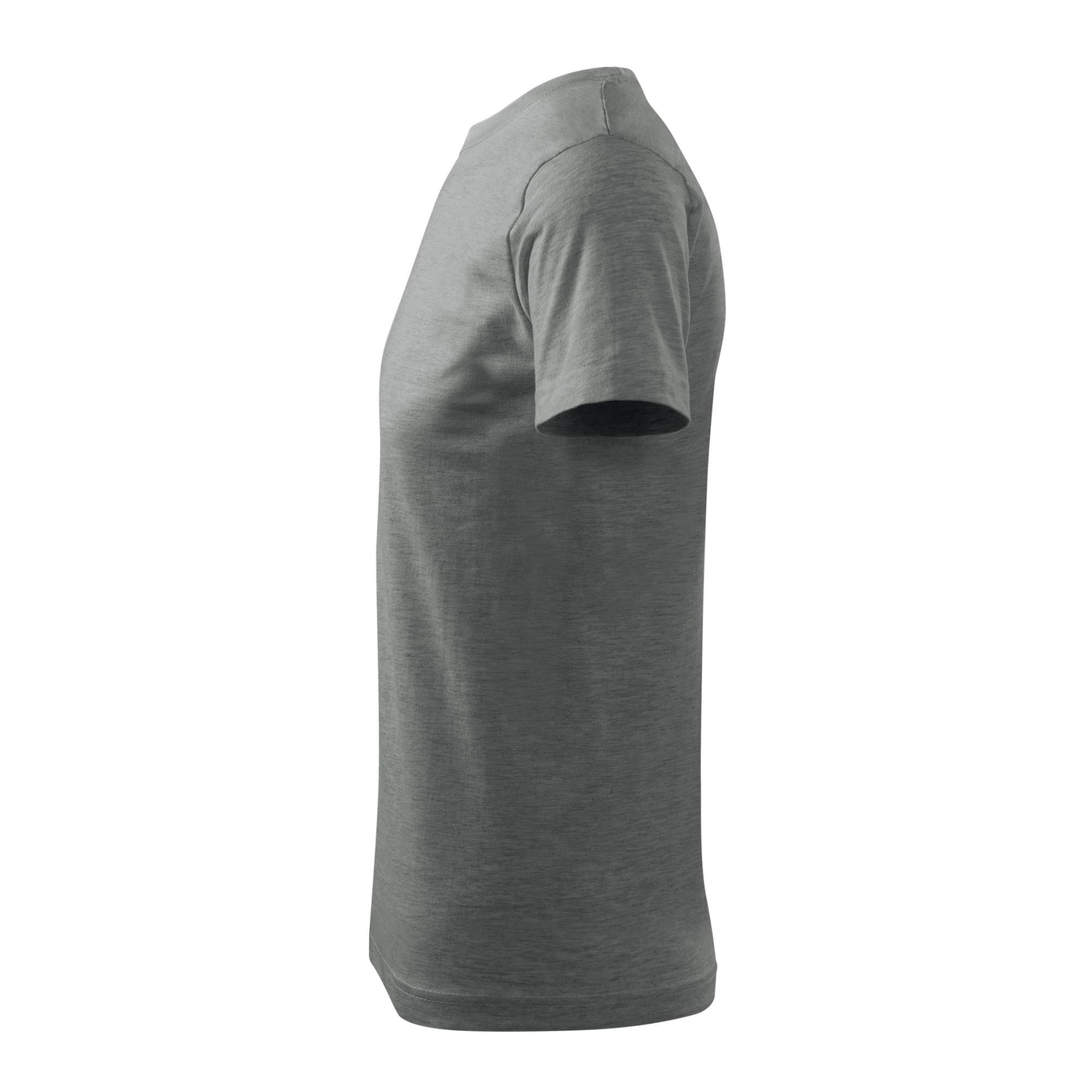 Tricou pentru bărbaţi Basic 129 Gri inchis S