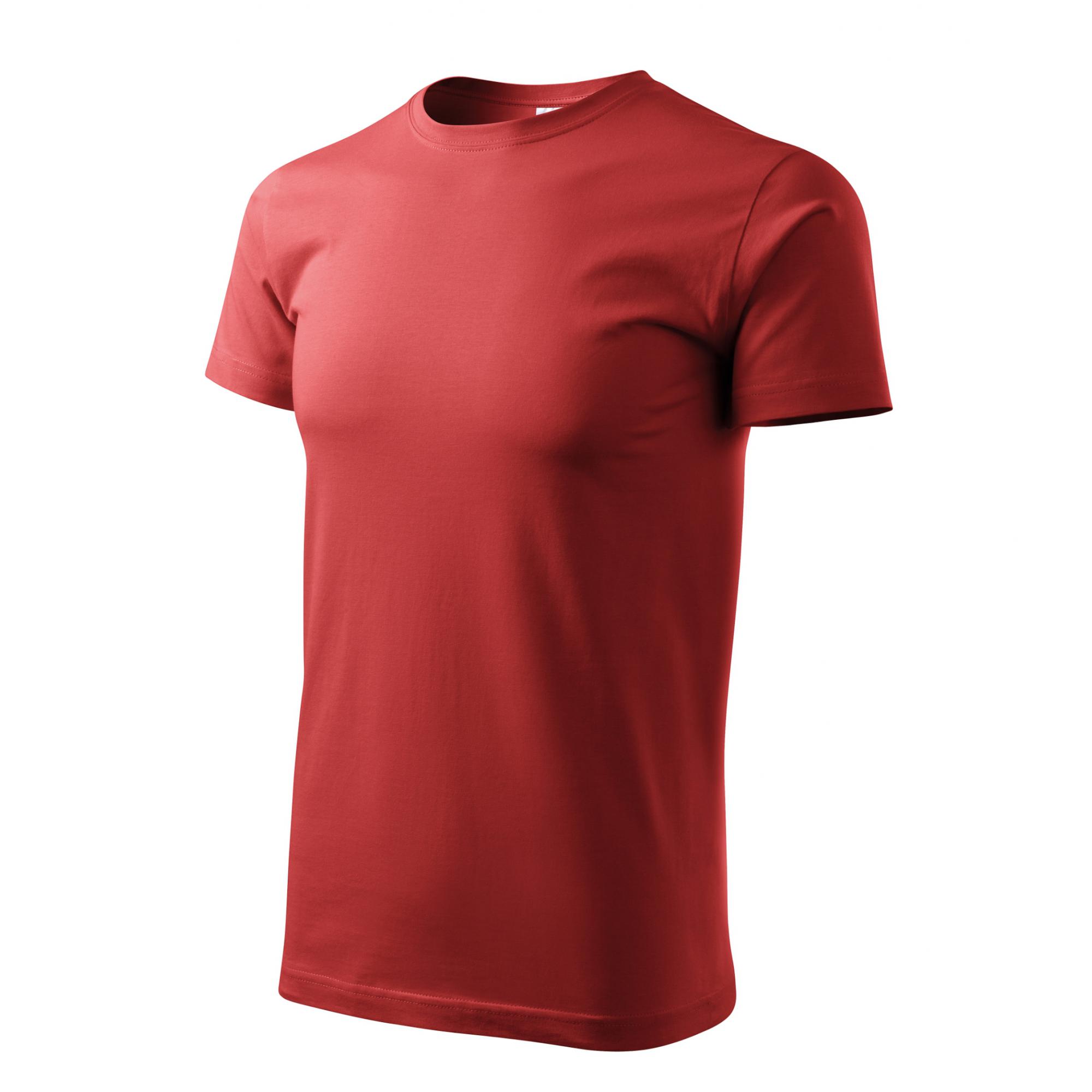 Tricou pentru bărbaţi Basic 129 Rosu bordo S