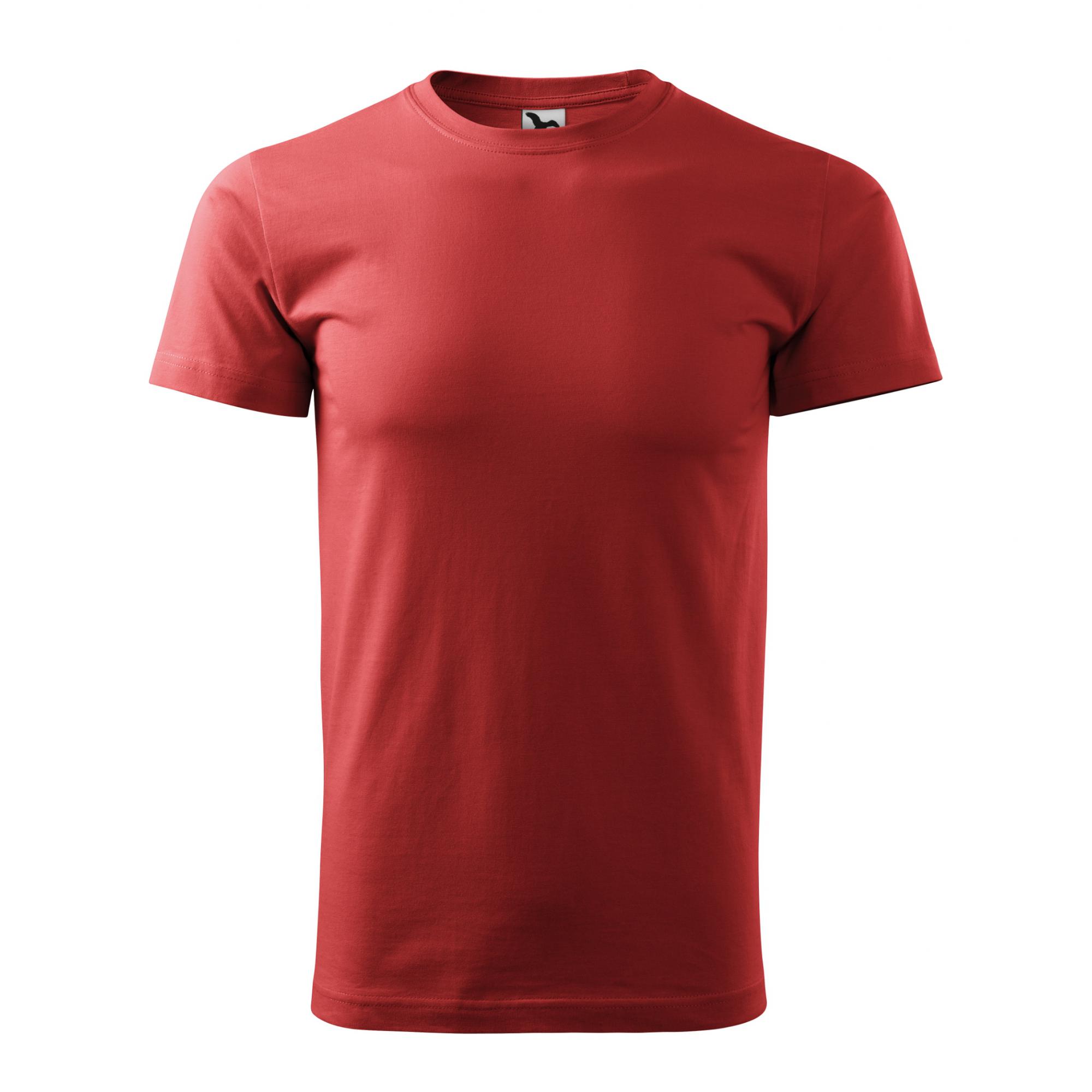 Tricou pentru bărbaţi Basic 129 Rosu bordo S