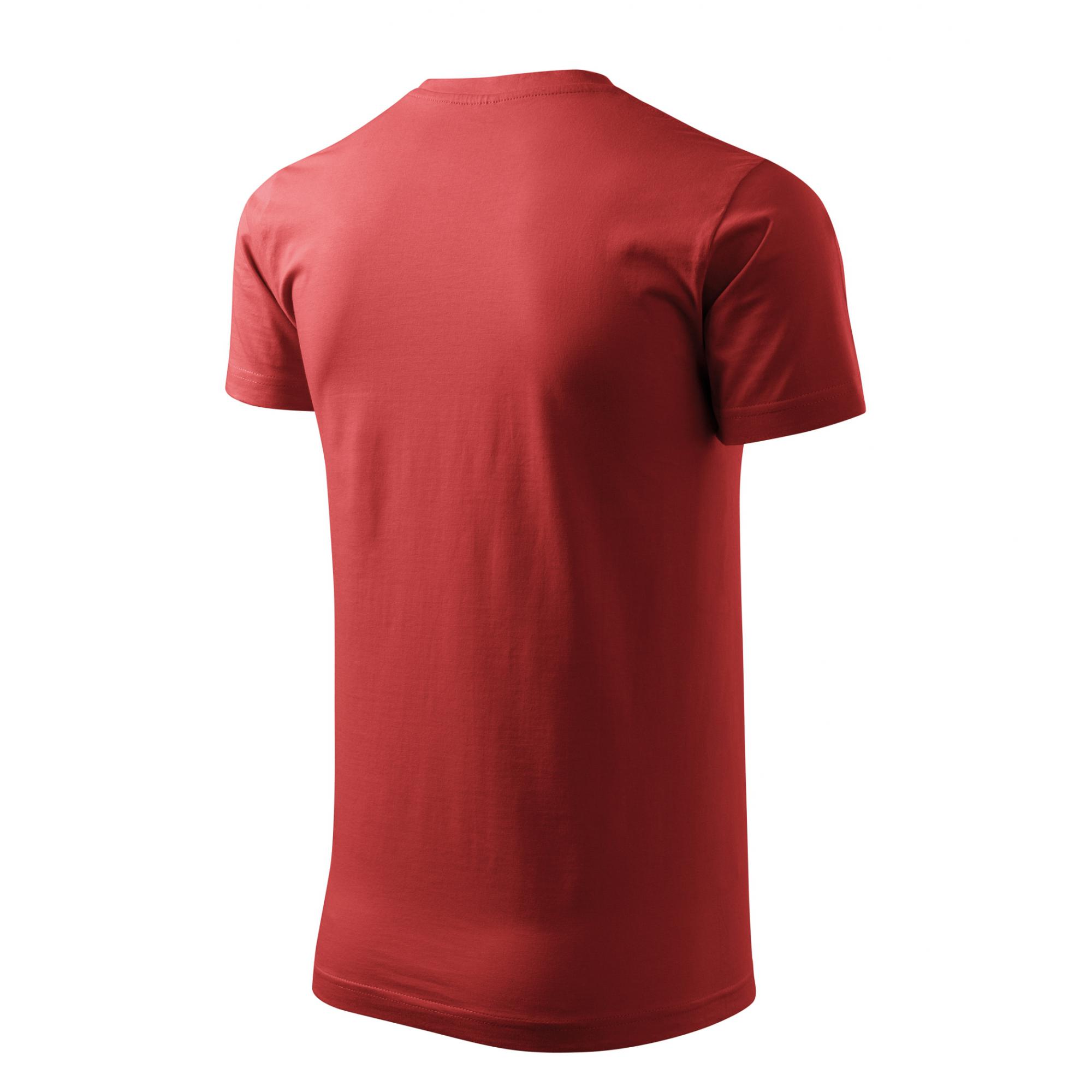 Tricou pentru bărbaţi Basic 129 Rosu bordo S