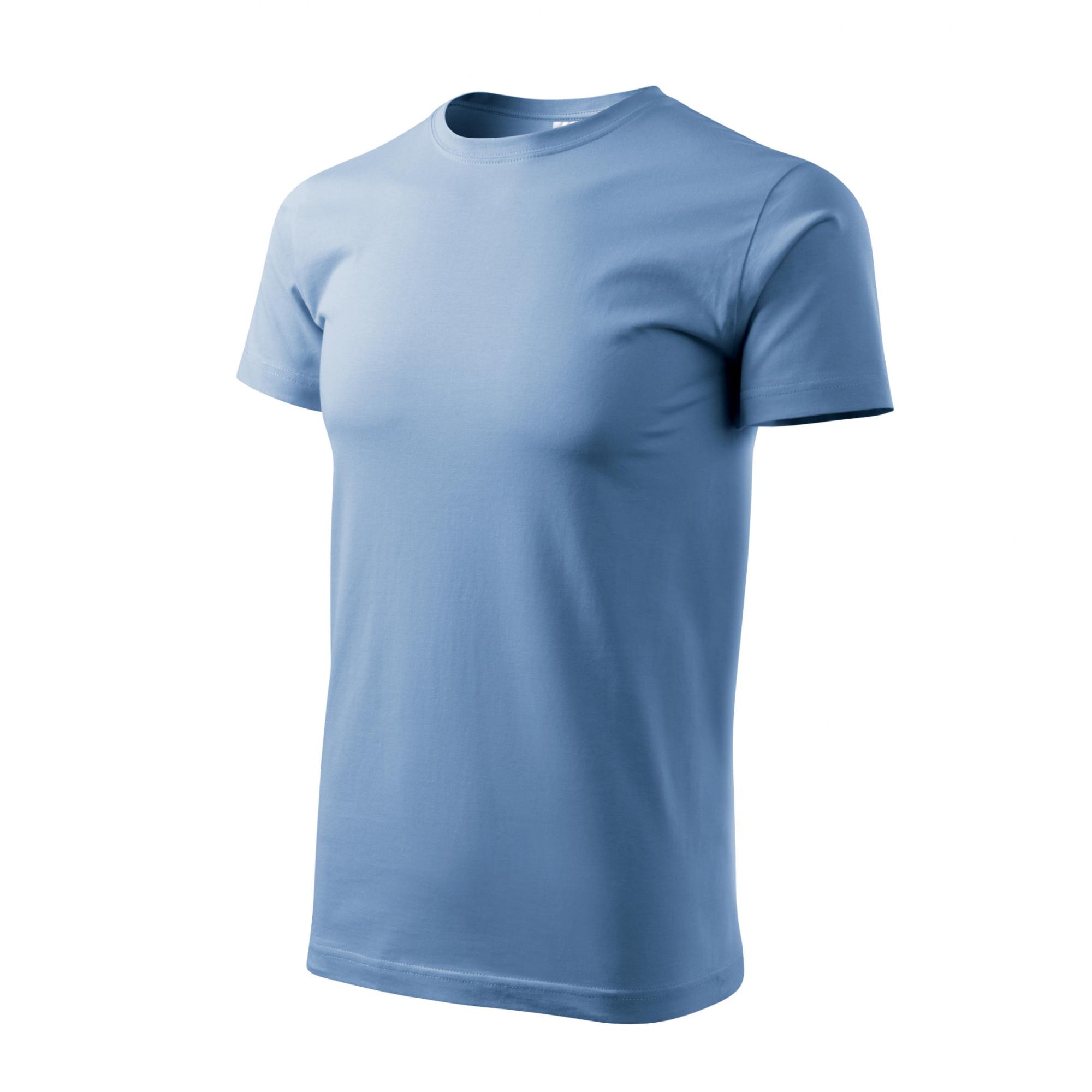 Tricou pentru bărbaţi Basic 129 Albastru deschis 3XL