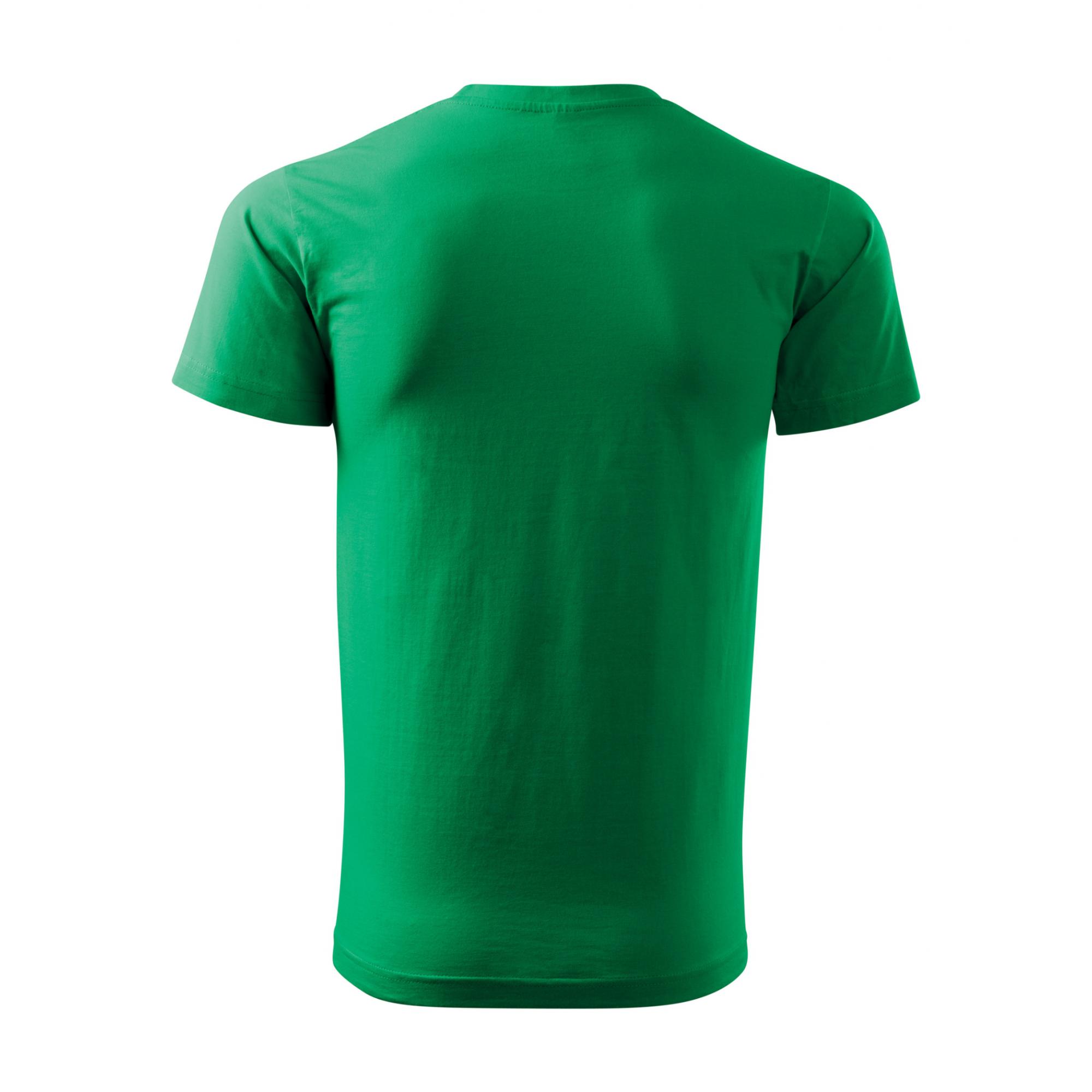 Tricou pentru bărbaţi Basic 129 Verde mediu 3XL