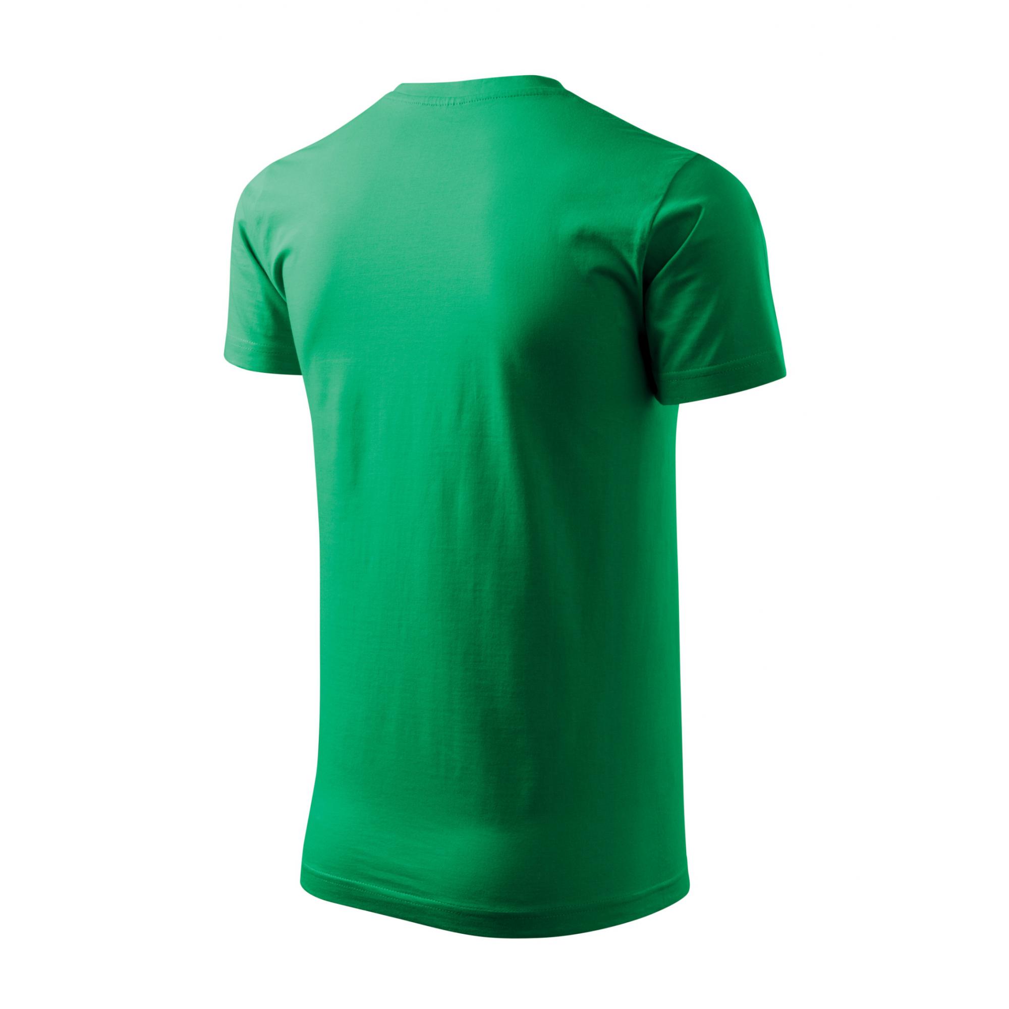 Tricou pentru bărbaţi Basic 129 Verde mediu 3XL