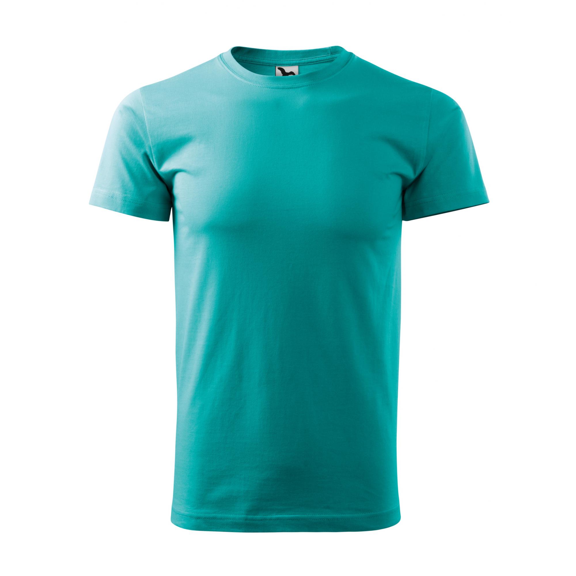 Tricou pentru bărbaţi Basic 129 Verde smarald S