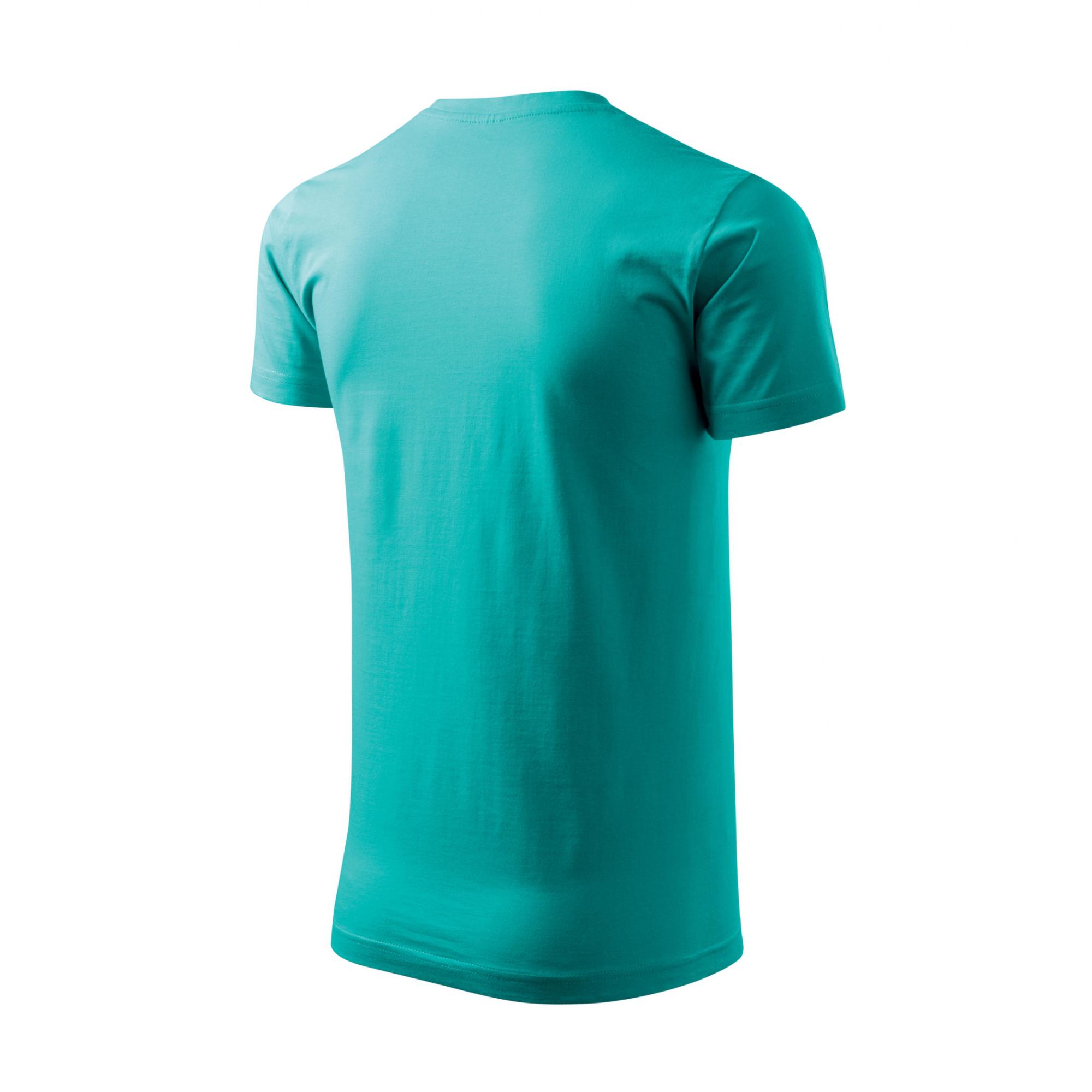 Tricou pentru bărbaţi Basic 129 Verde smarald S
