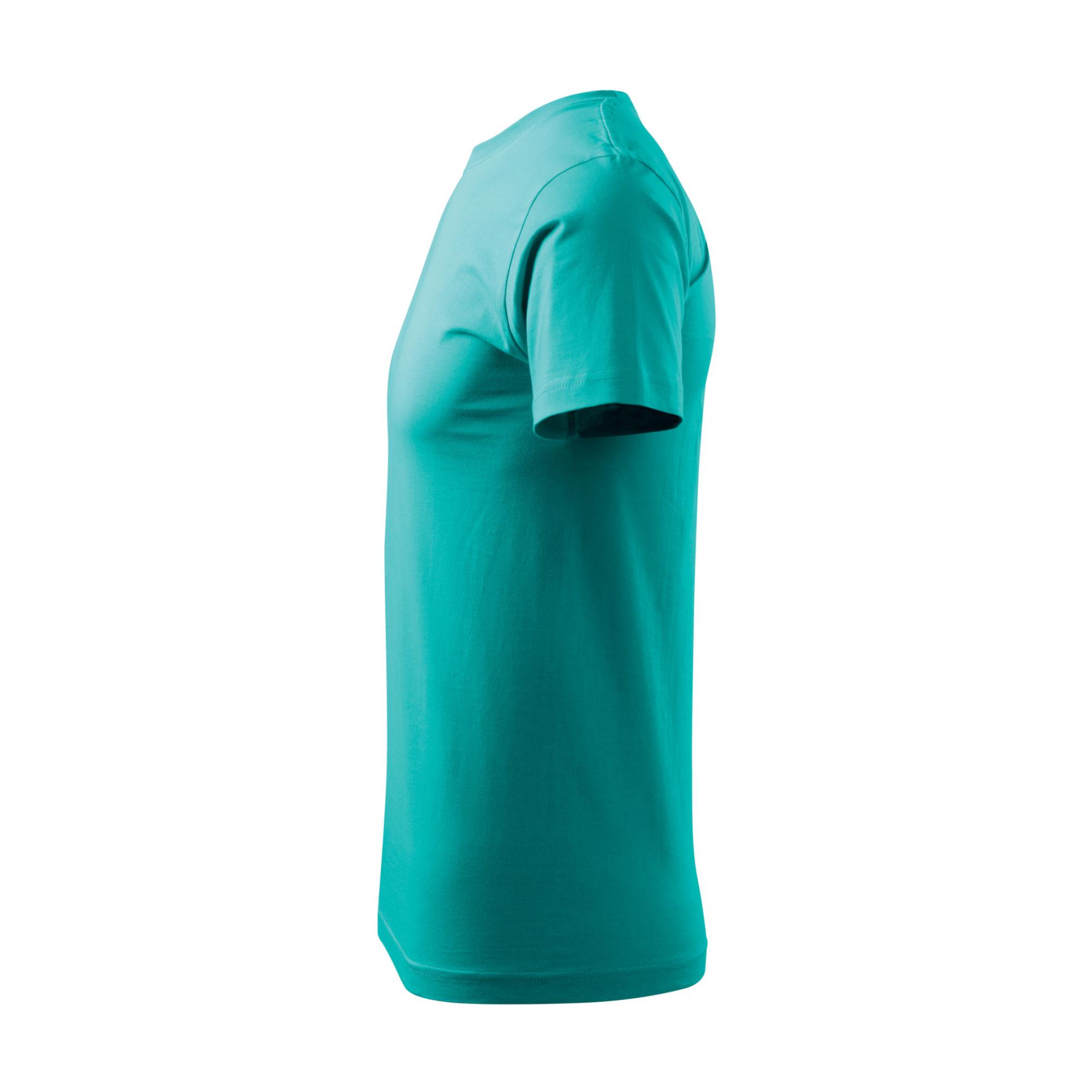 Tricou pentru bărbaţi Basic 129 Verde smarald S