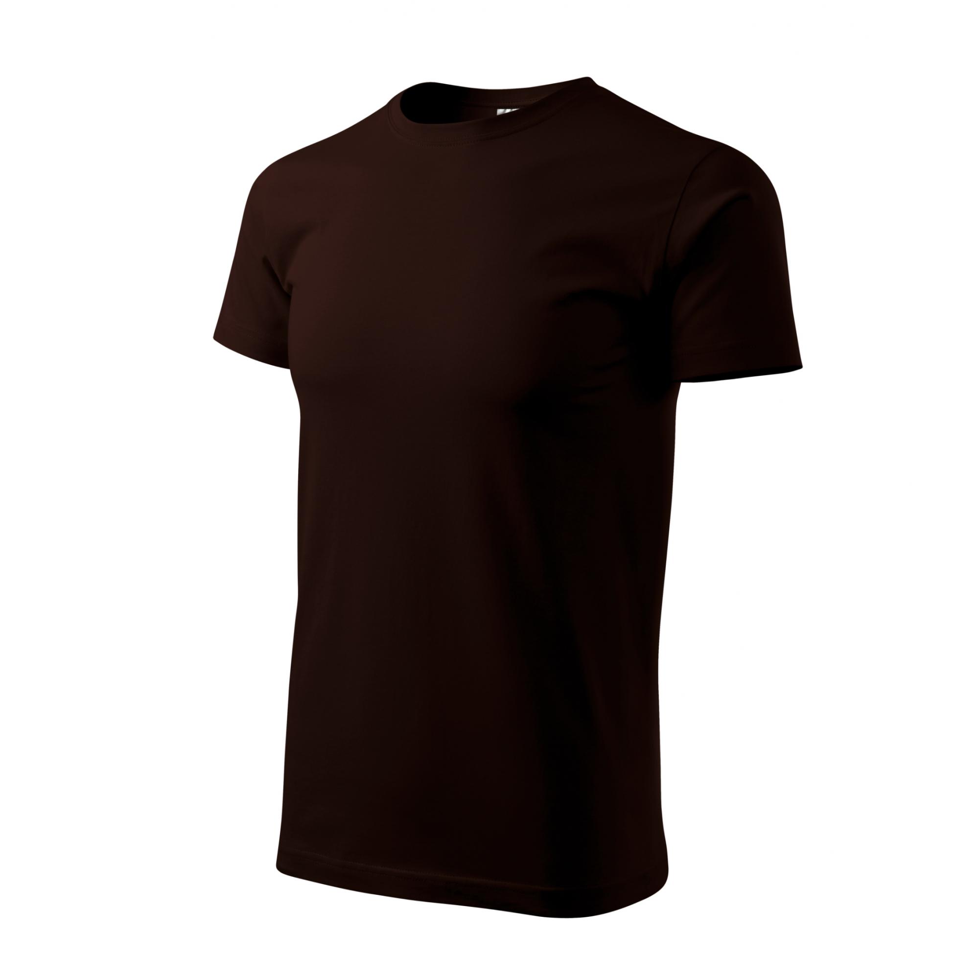 Tricou pentru bărbaţi Basic 129 Cafea 4XL