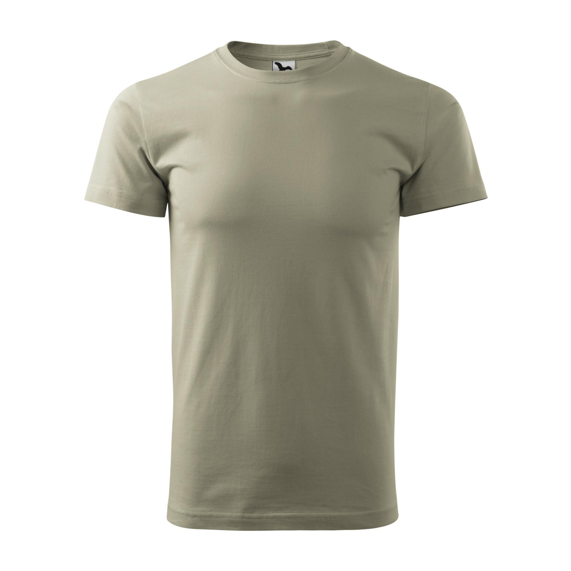 Tricou pentru bărbaţi Basic 129 Kaki deschis S