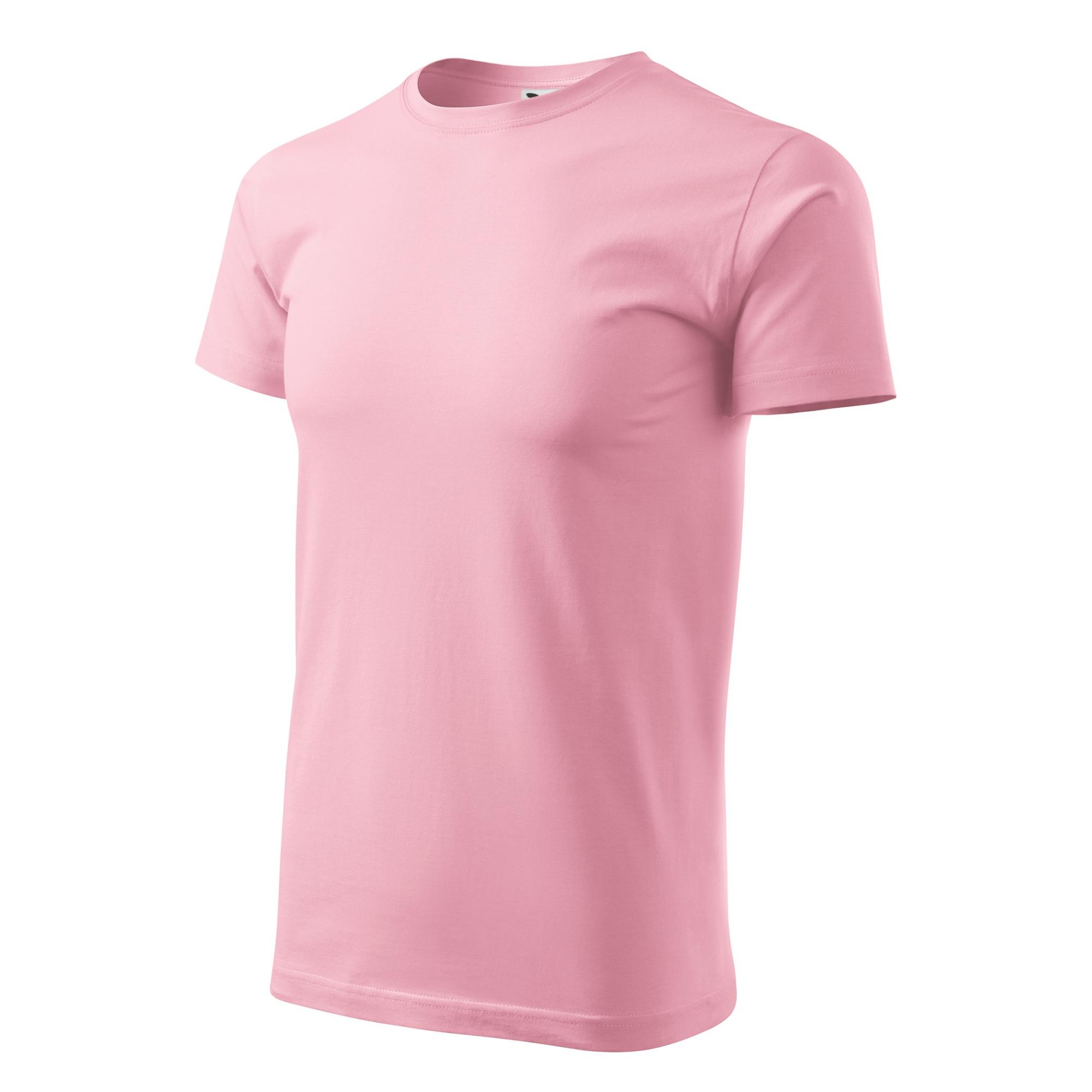 Tricou pentru bărbaţi Basic 129 Roz XS