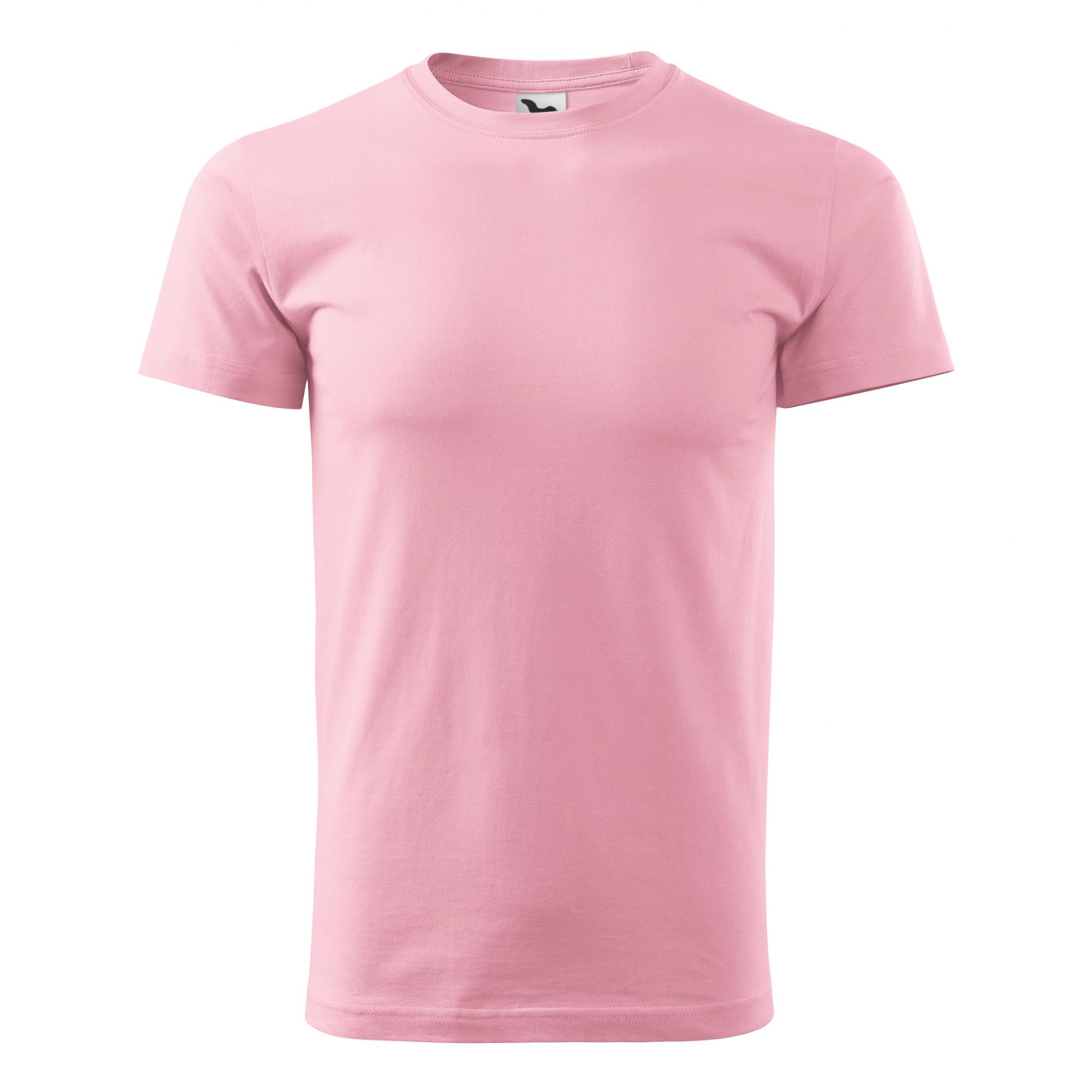 Tricou pentru bărbaţi Basic 129 Roz XS