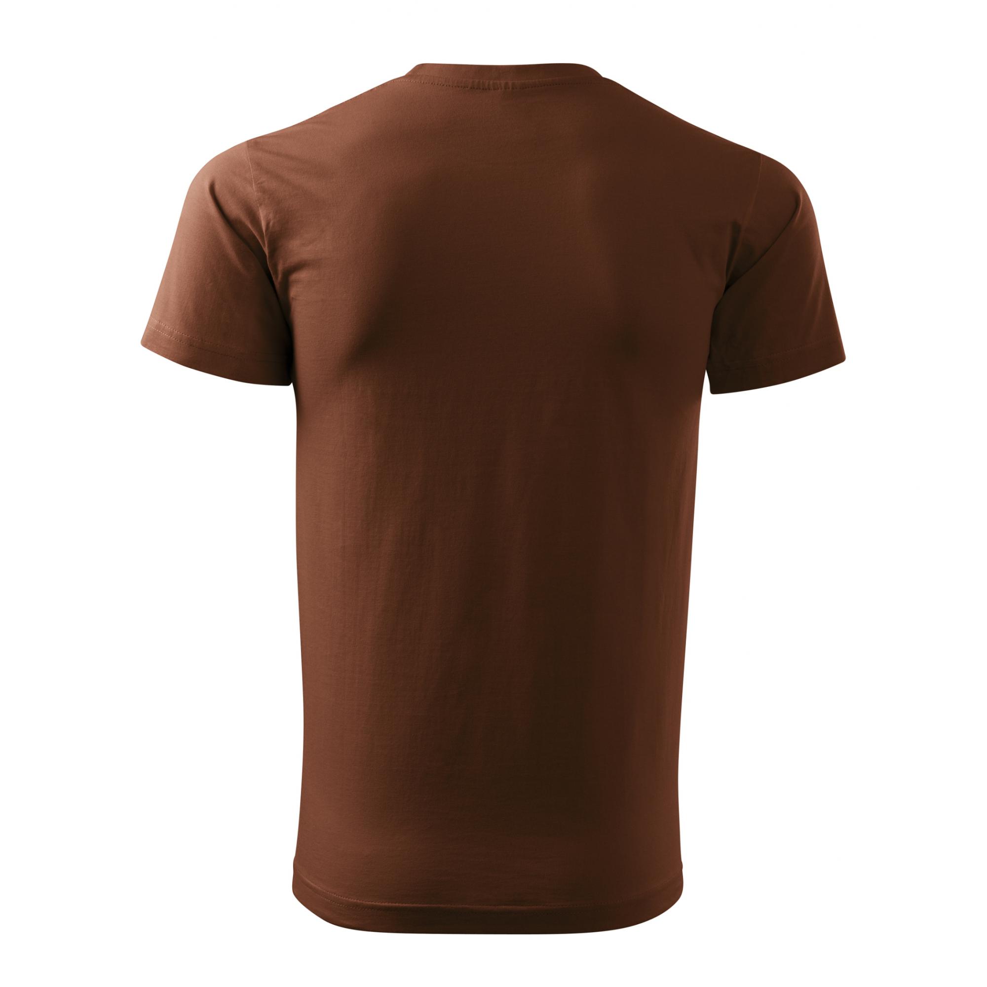 Tricou pentru bărbaţi Basic 129 Ciocolatiu S