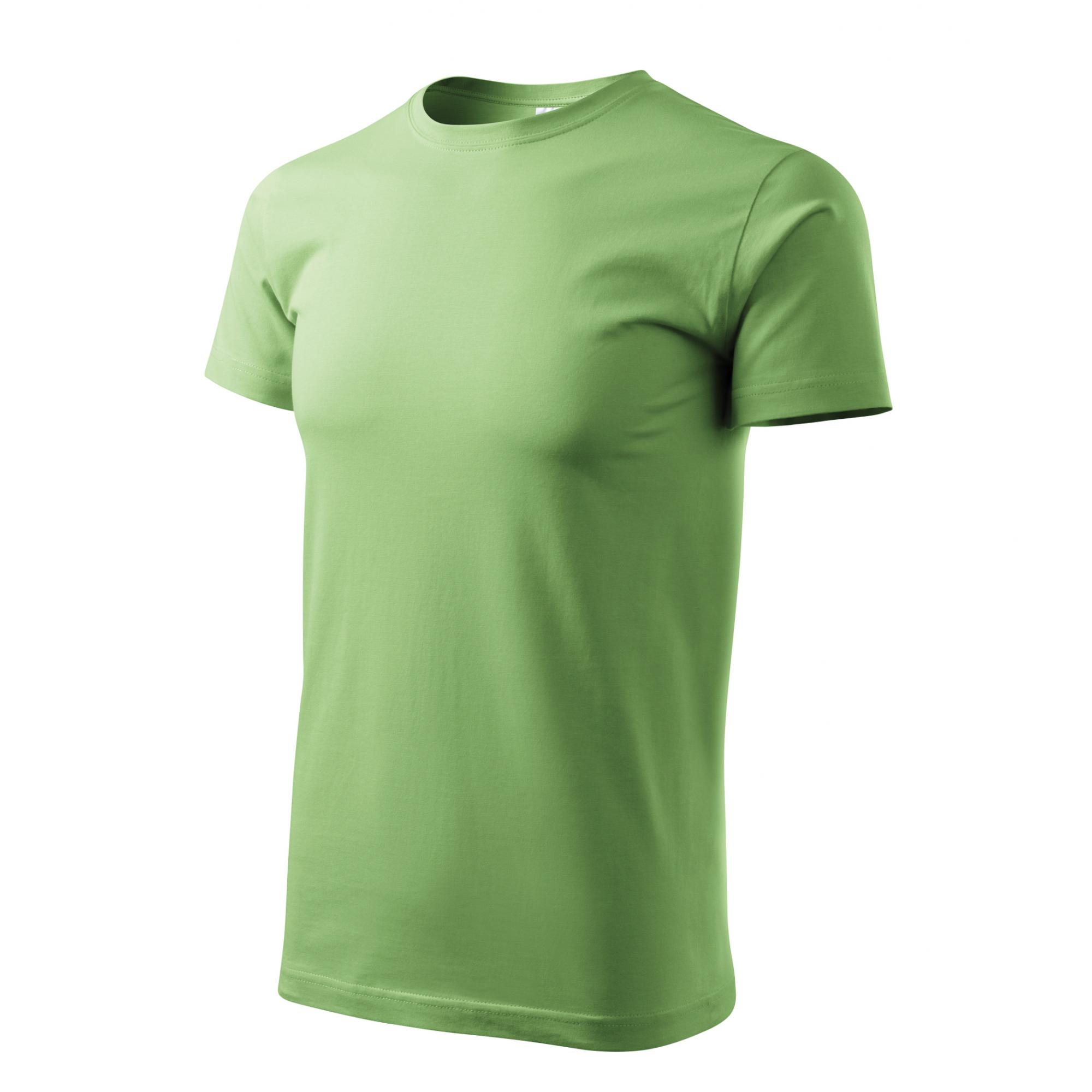 Tricou pentru bărbaţi Basic 129 Verde iarba XL