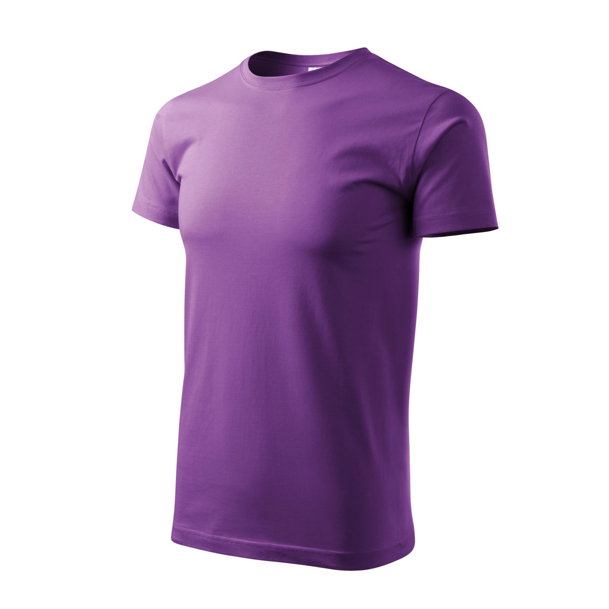 Tricou pentru bărbaţi Basic 129 Violet 4XL