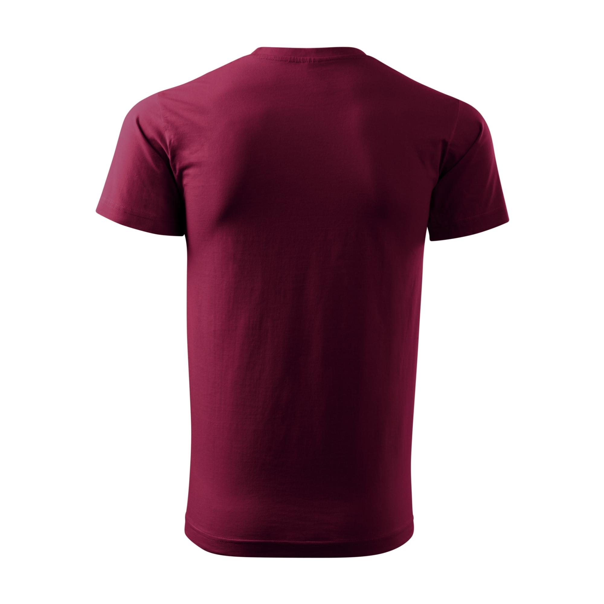 Tricou pentru bărbaţi Basic 129 Garnet XS