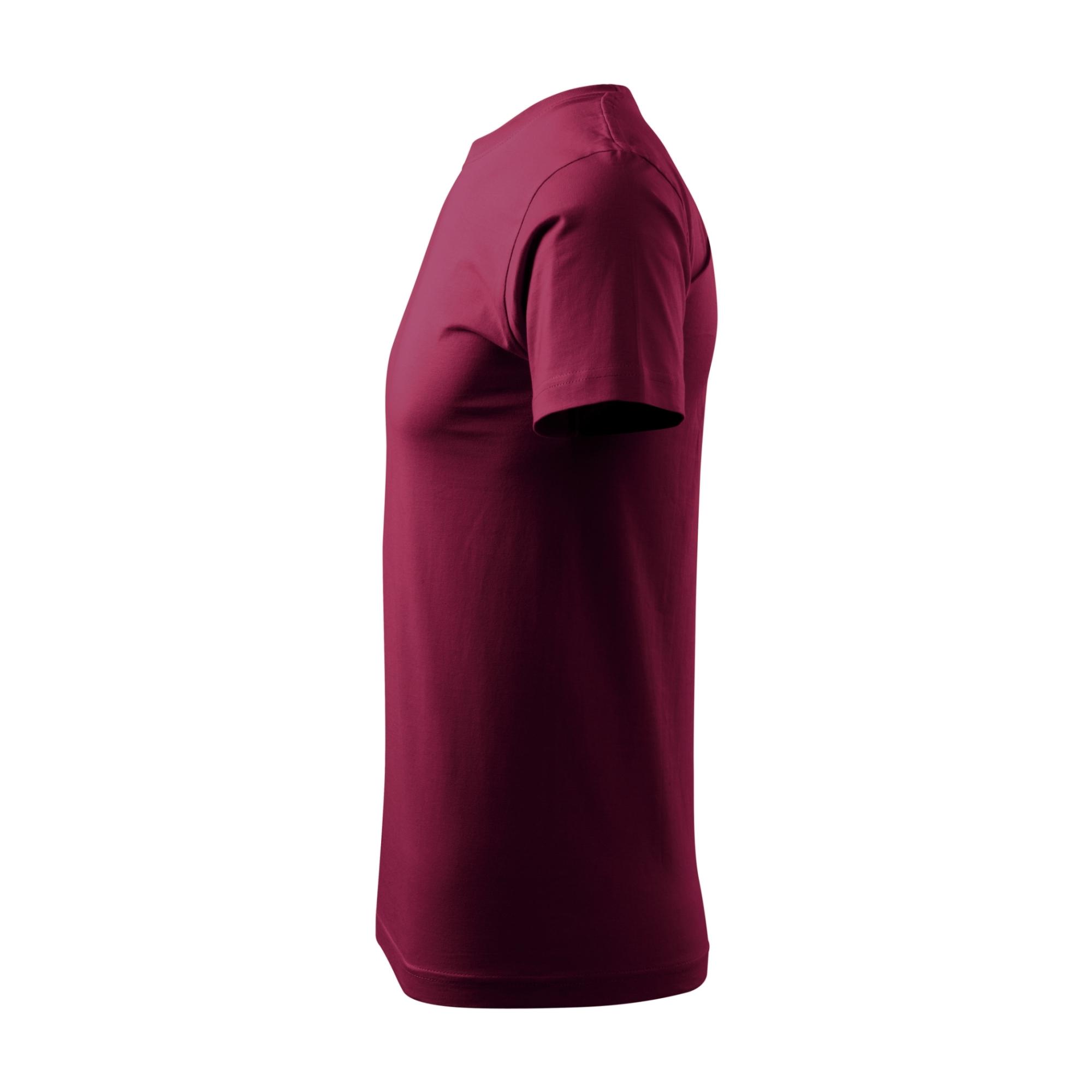 Tricou pentru bărbaţi Basic 129 Garnet XS