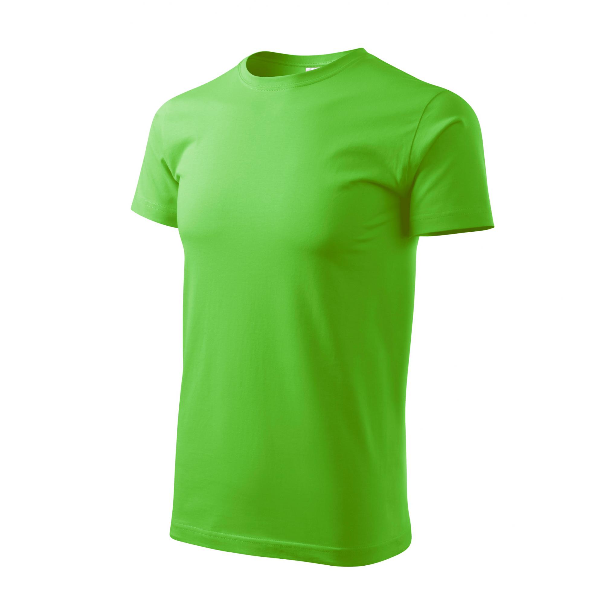 Tricou pentru bărbaţi Basic 129 Verde mar 4XL