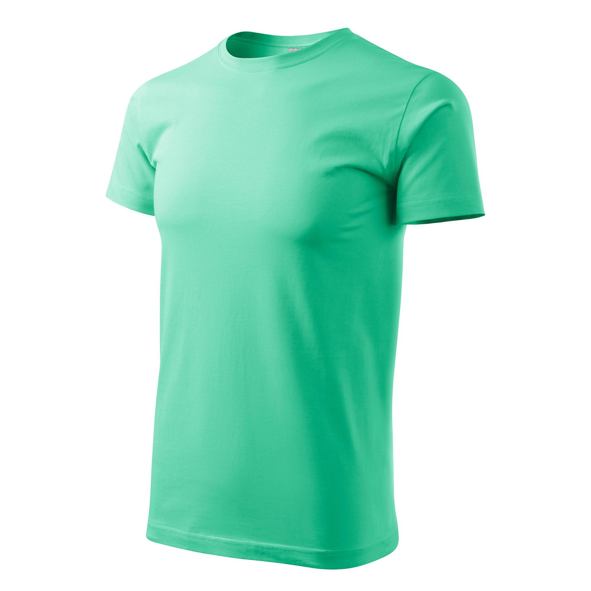 Tricou pentru bărbaţi Basic 129 Verde menta 3XL