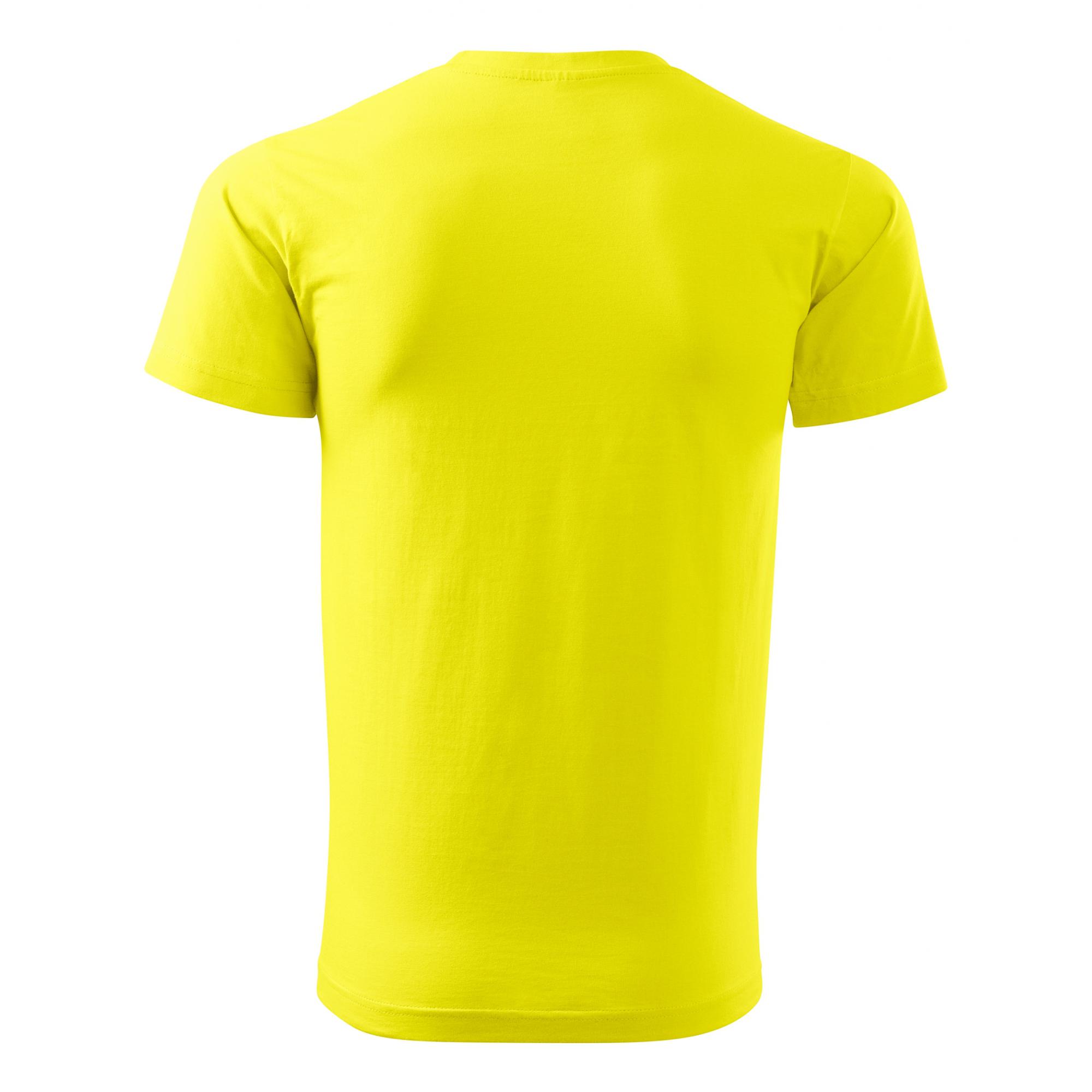 Tricou pentru bărbaţi Basic 129 Lamâie XS