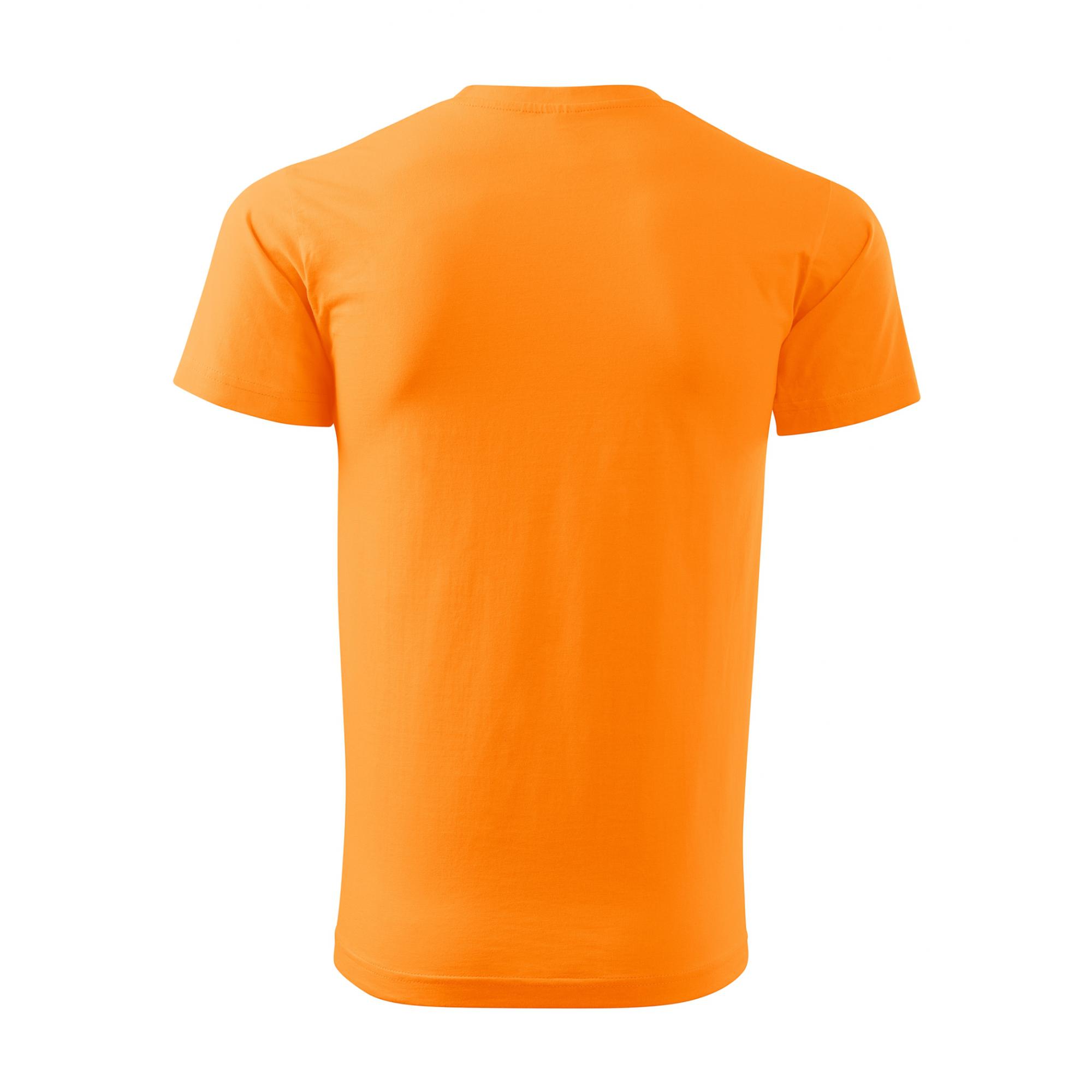 Tricou pentru bărbaţi Basic 129 Tangerine orange 3XL