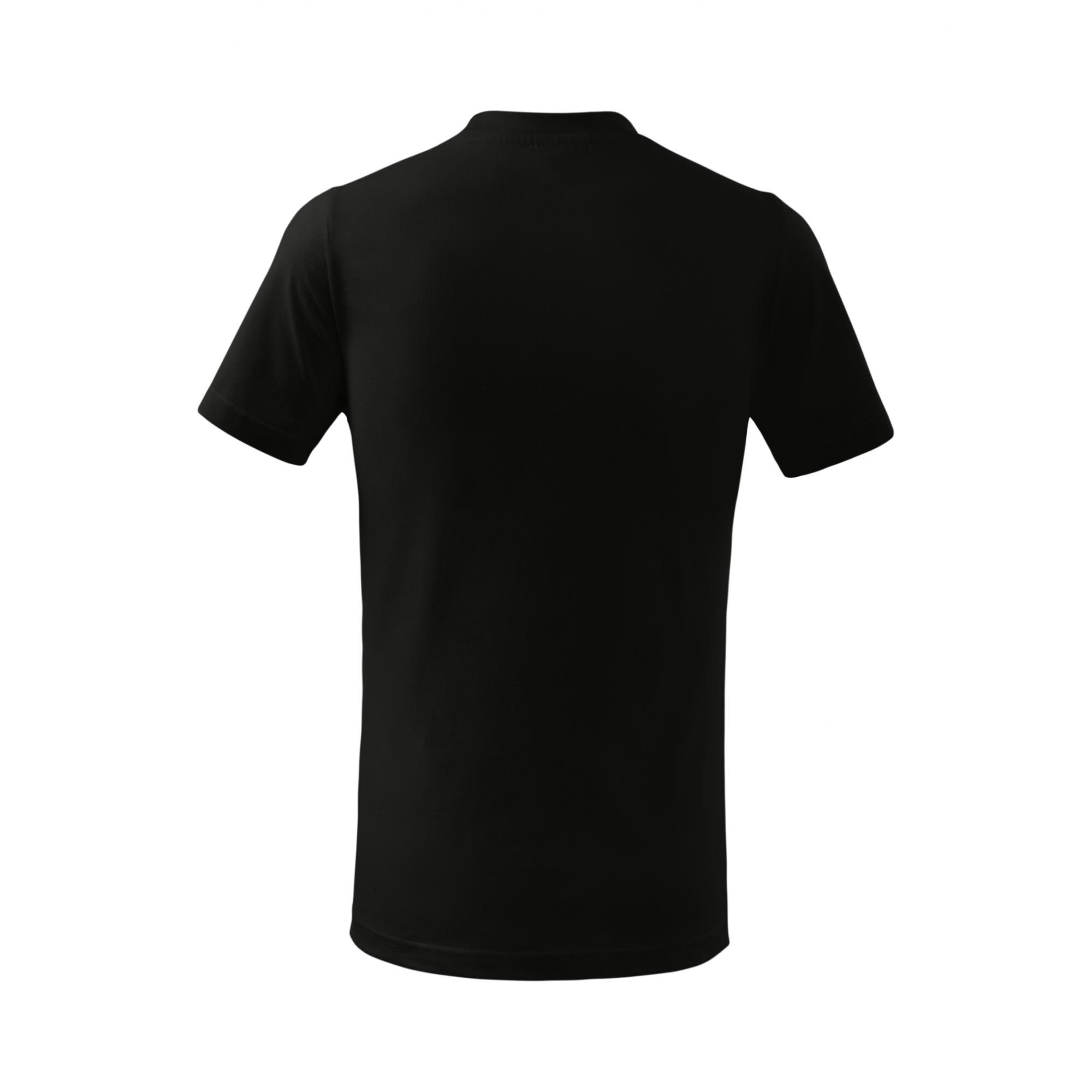 Tricou pentru copii Basic 138 Negru 8ani