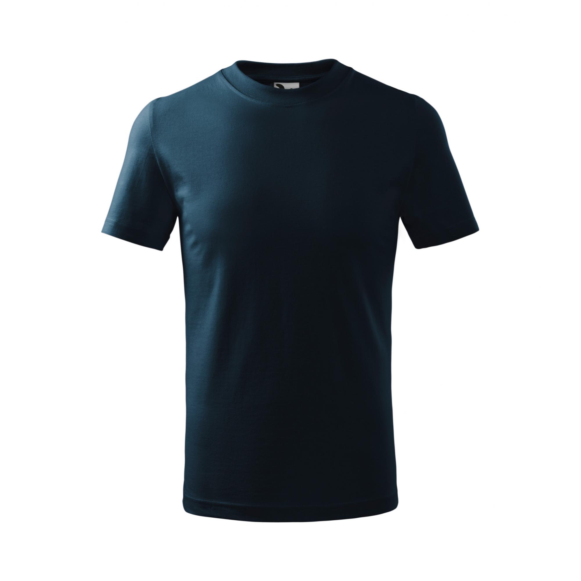 Tricou pentru copii Basic 138 Albastru marin 12ani