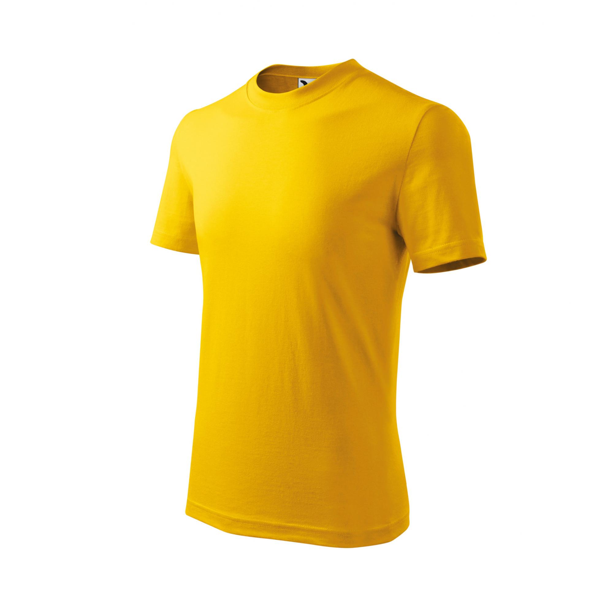Tricou pentru copii Basic 138 Galben