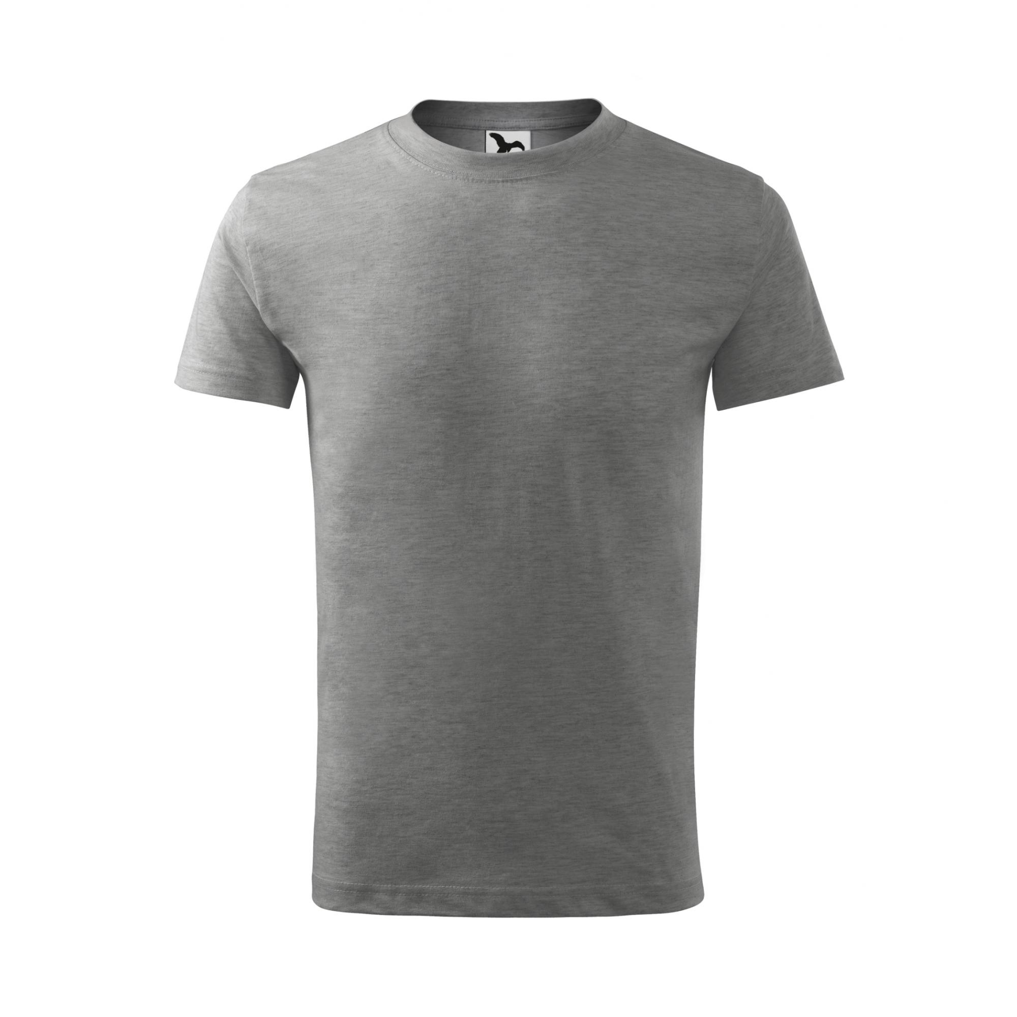Tricou pentru copii Basic 138 Gri inchis 8ani
