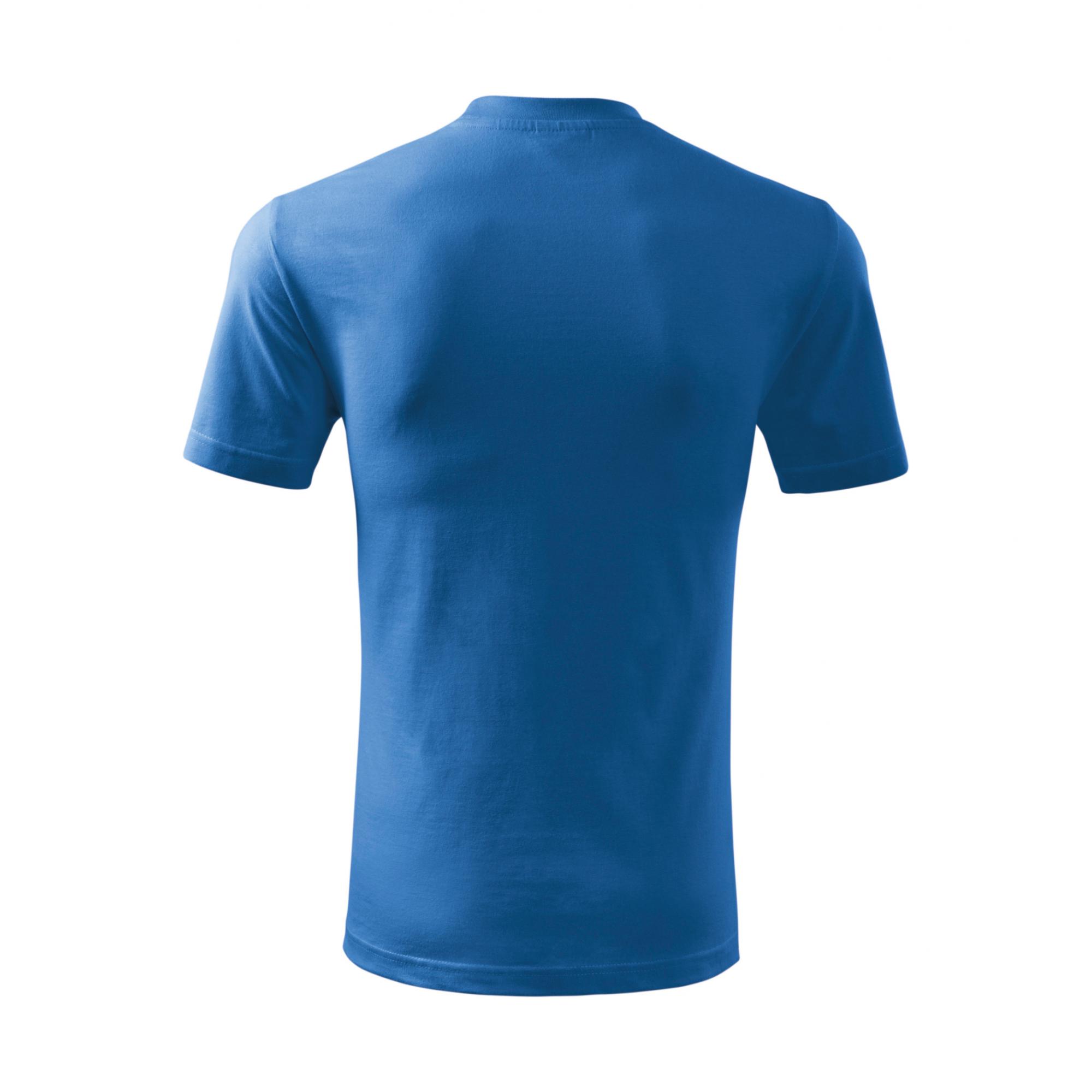 Tricou pentru copii Basic 138 Albastru azuriu 6ani