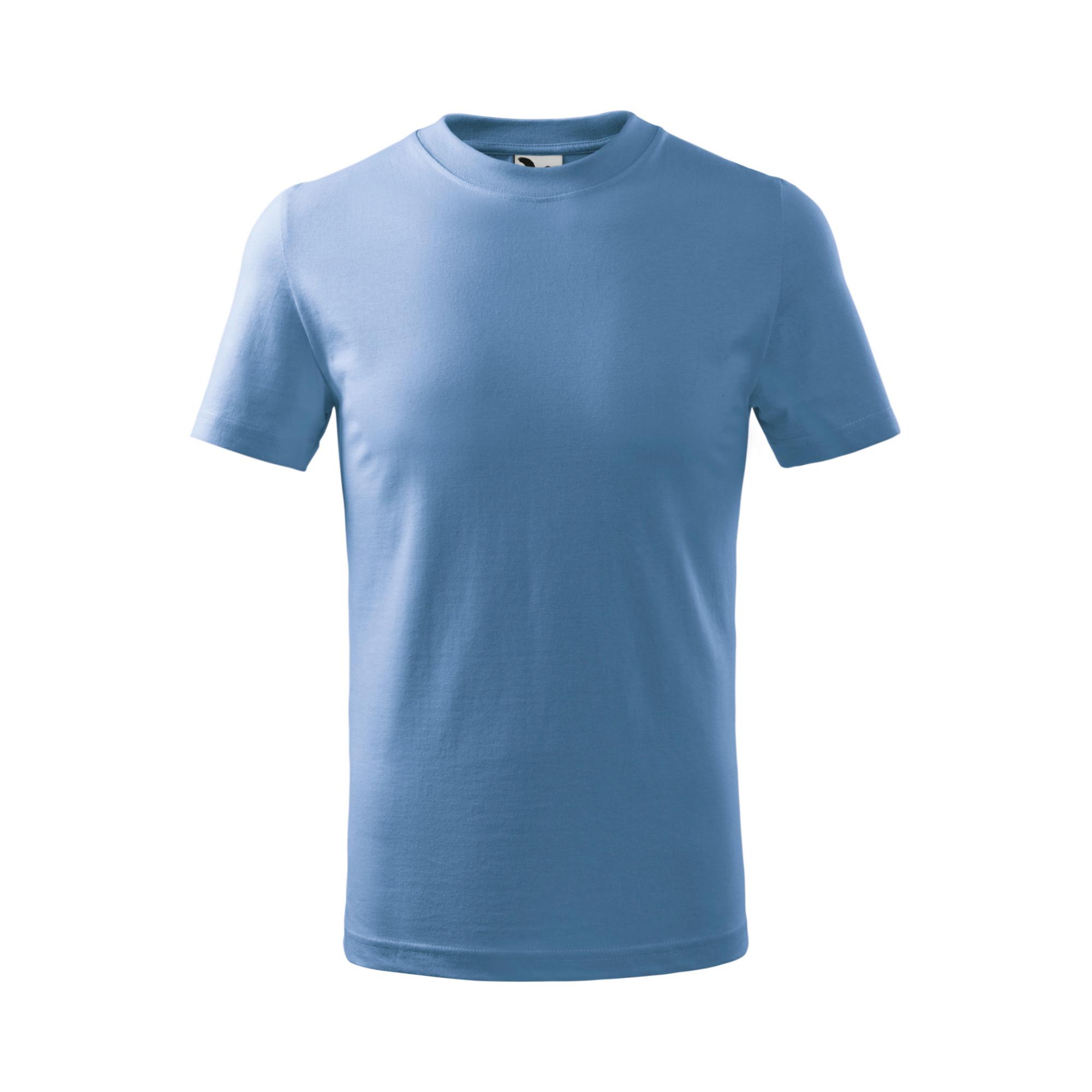 Tricou pentru copii Basic 138 Albastru deschis 10ani