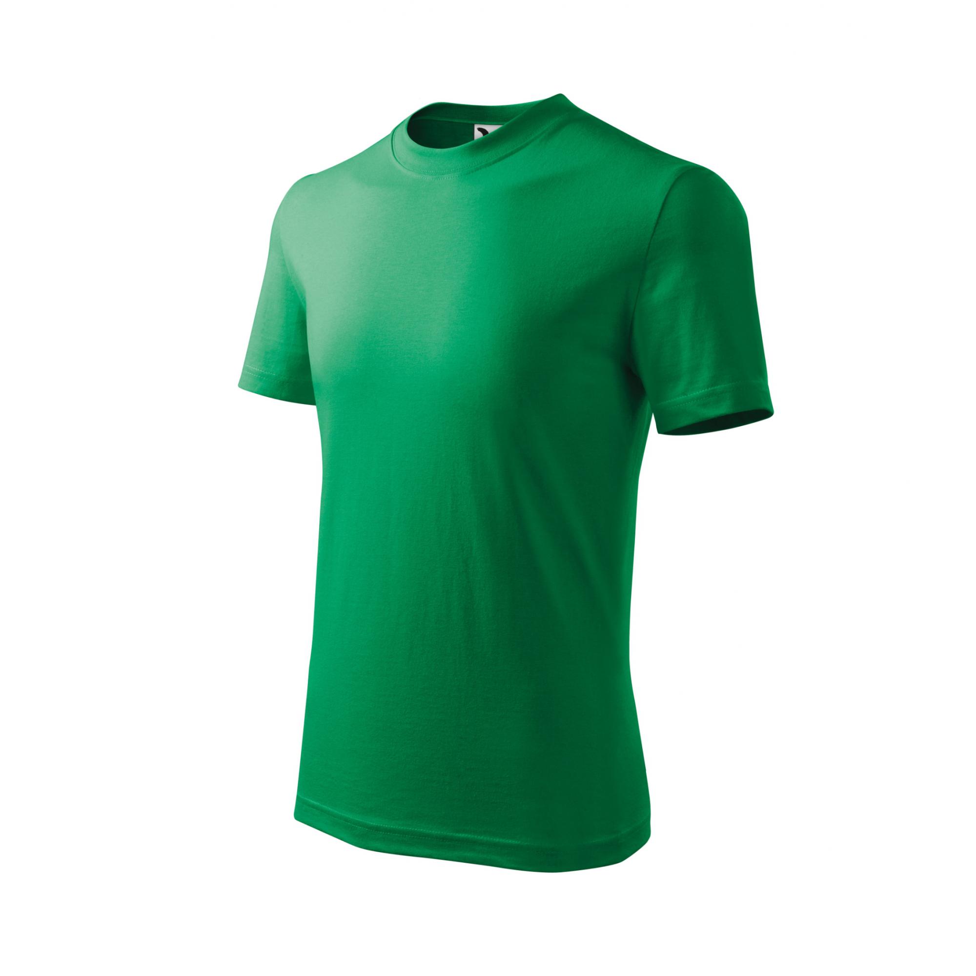Tricou pentru copii Basic 138 Verde mediu
