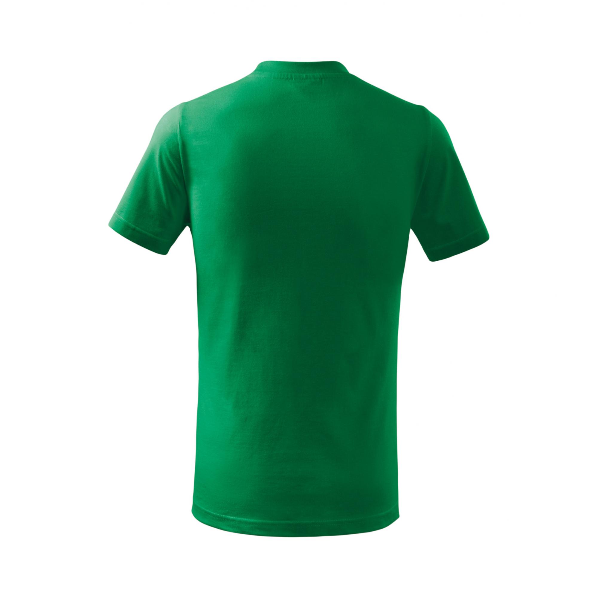 Tricou pentru copii Basic 138 Verde mediu 10ani