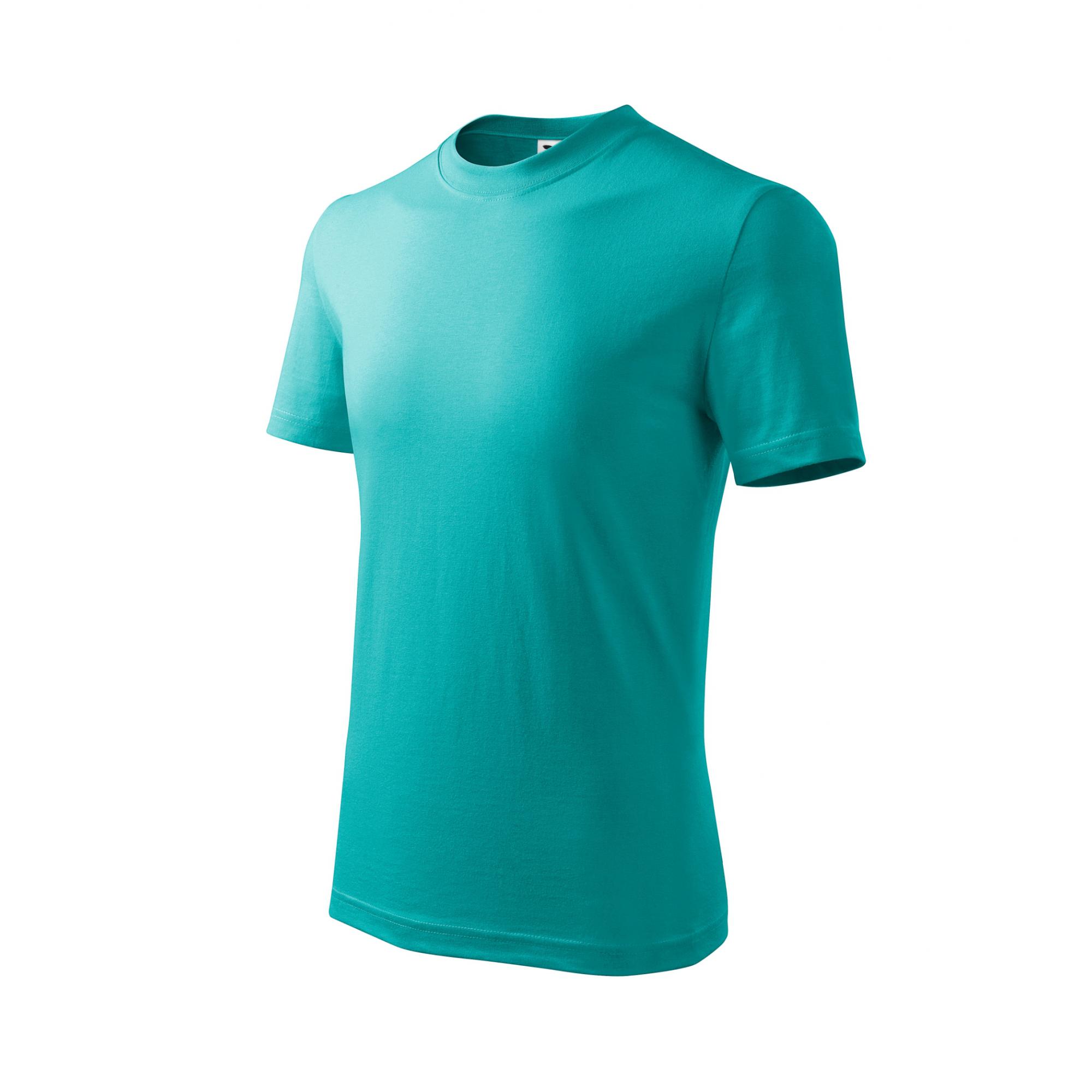 Tricou pentru copii Basic 138 Verde smarald