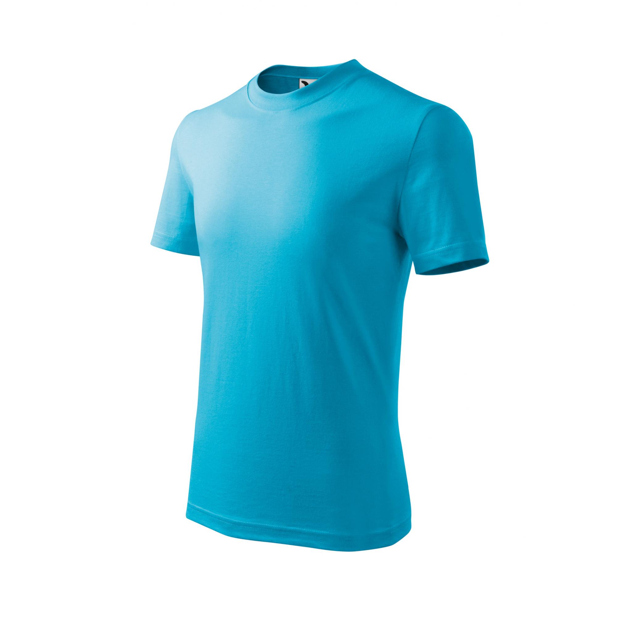 Tricou pentru copii Basic 138 Turcoaz 4ani