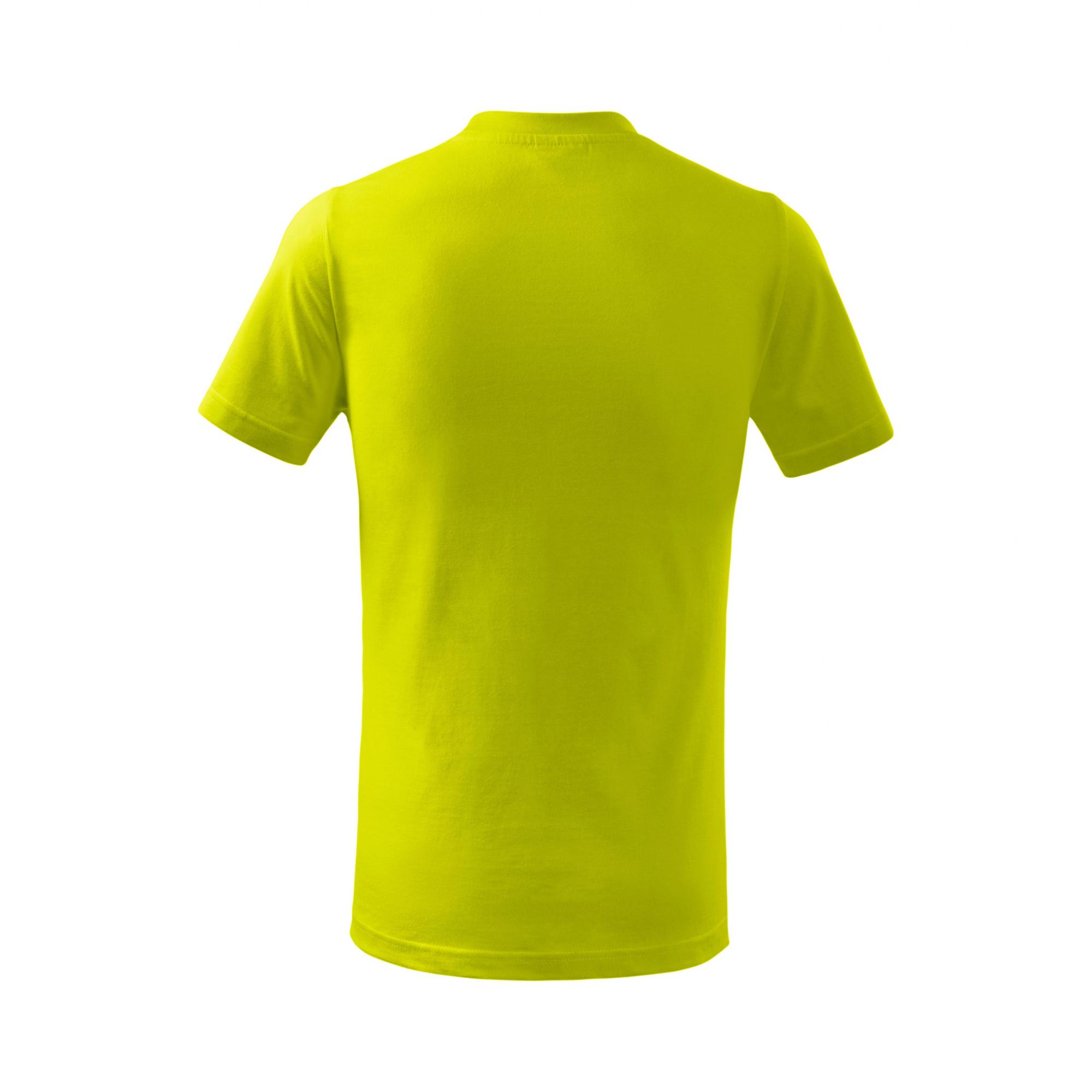 Tricou pentru copii Basic 138 Lime 12ani