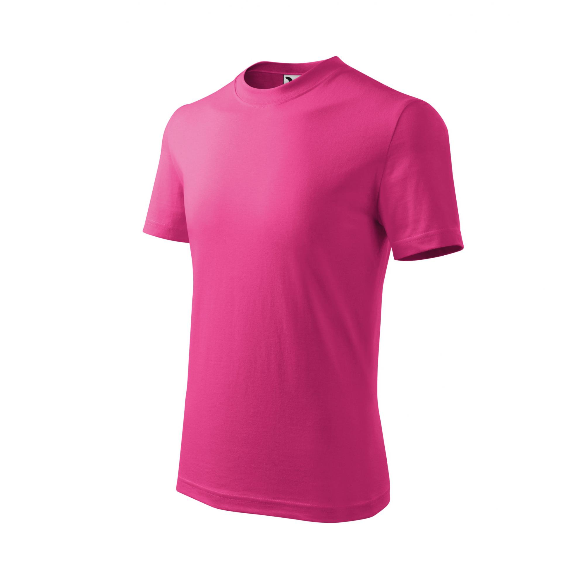 Tricou pentru copii Basic 138 Roz zmeura 12ani