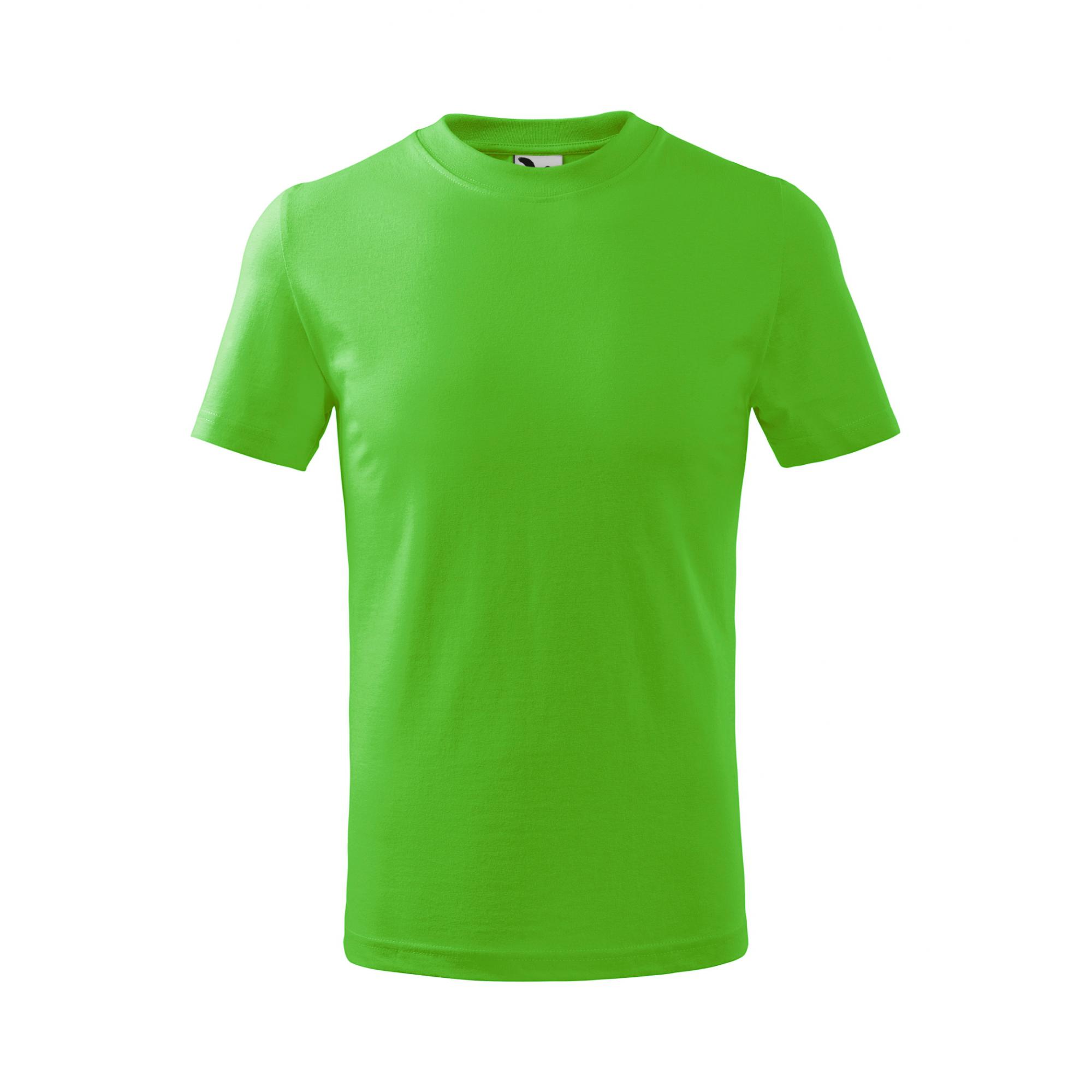 Tricou pentru copii Basic 138 Verde mar 4ani