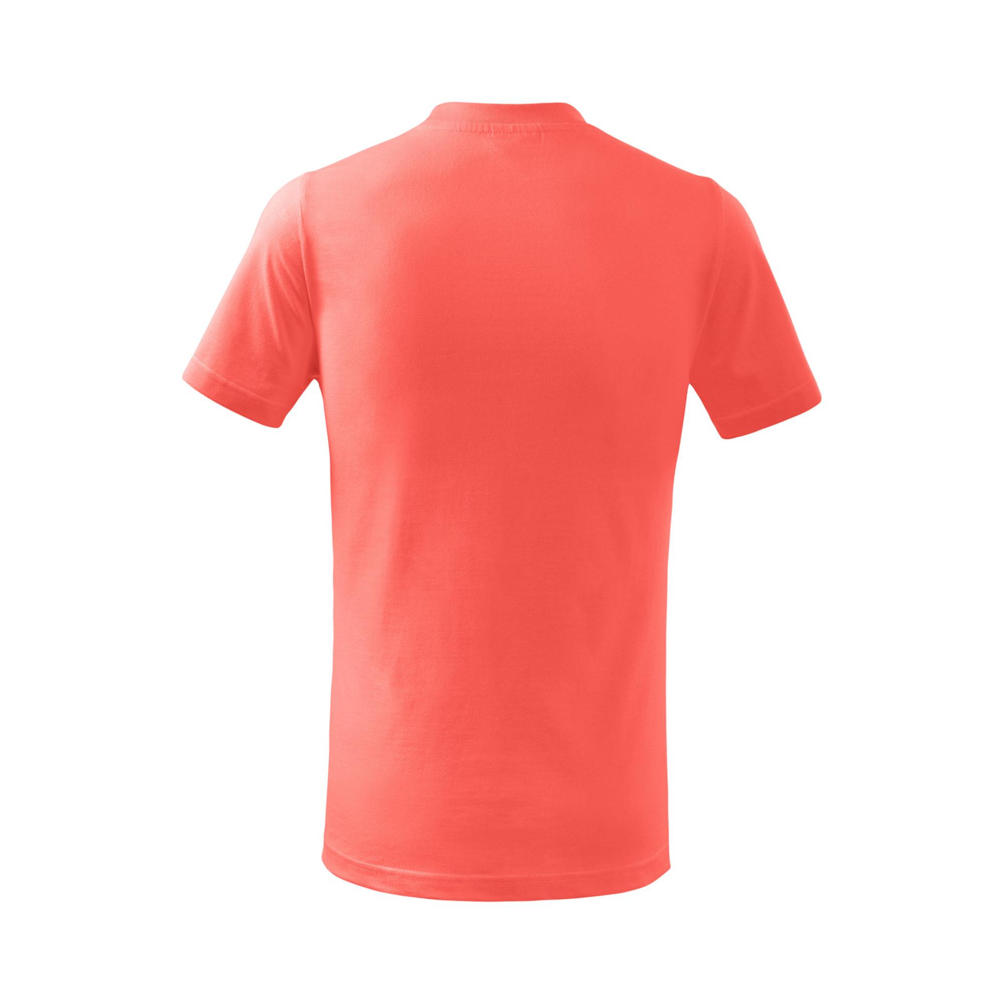 Tricou pentru copii Basic 138 Coral 12ani