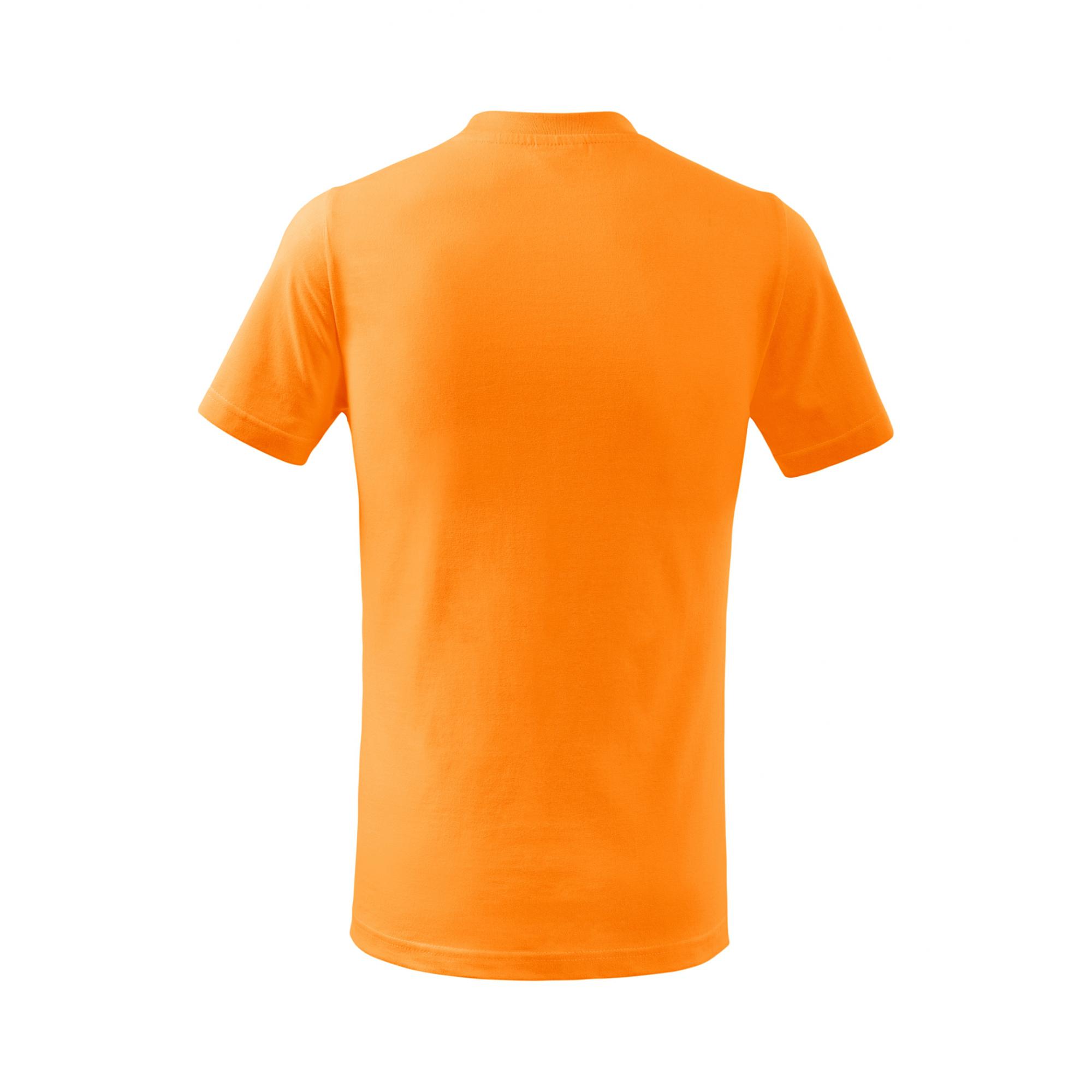 Tricou pentru copii Basic 138 Tangerine orange 6ani